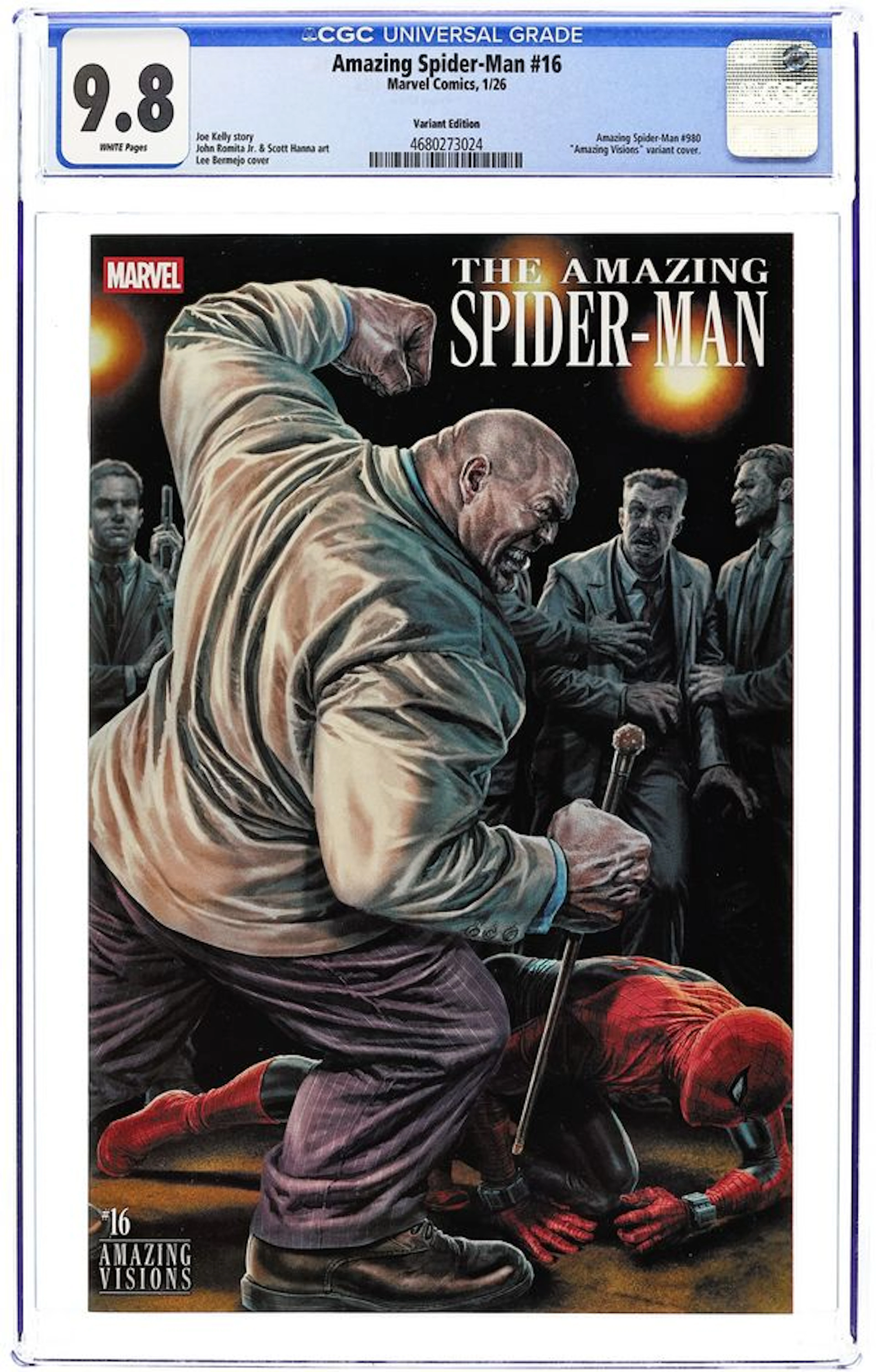 Amazing Spider-Man (2025 8th Series) 16B CGC 9.8