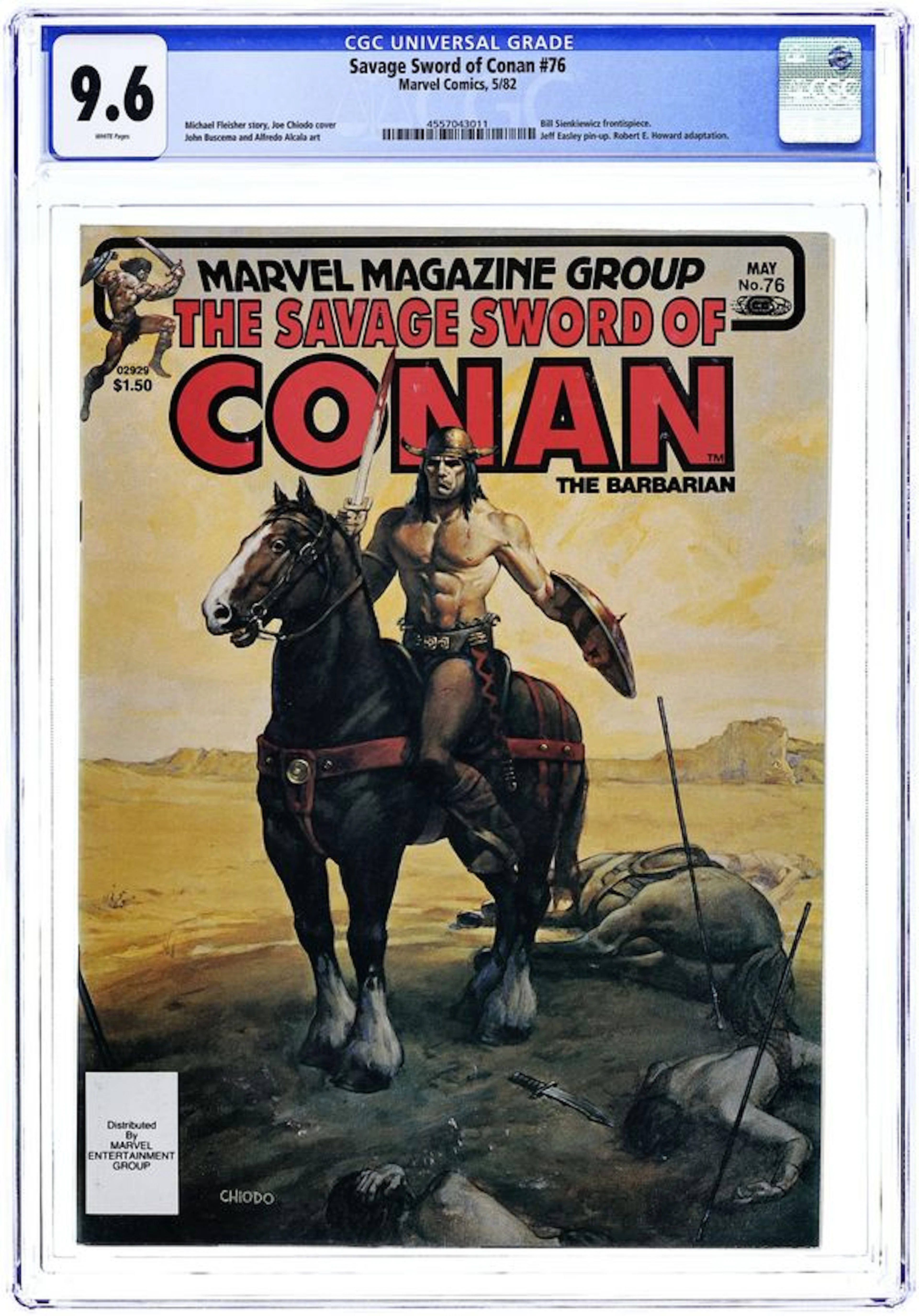 Savage Sword of Conan (1974 Marvel) 76 CGC 9.6