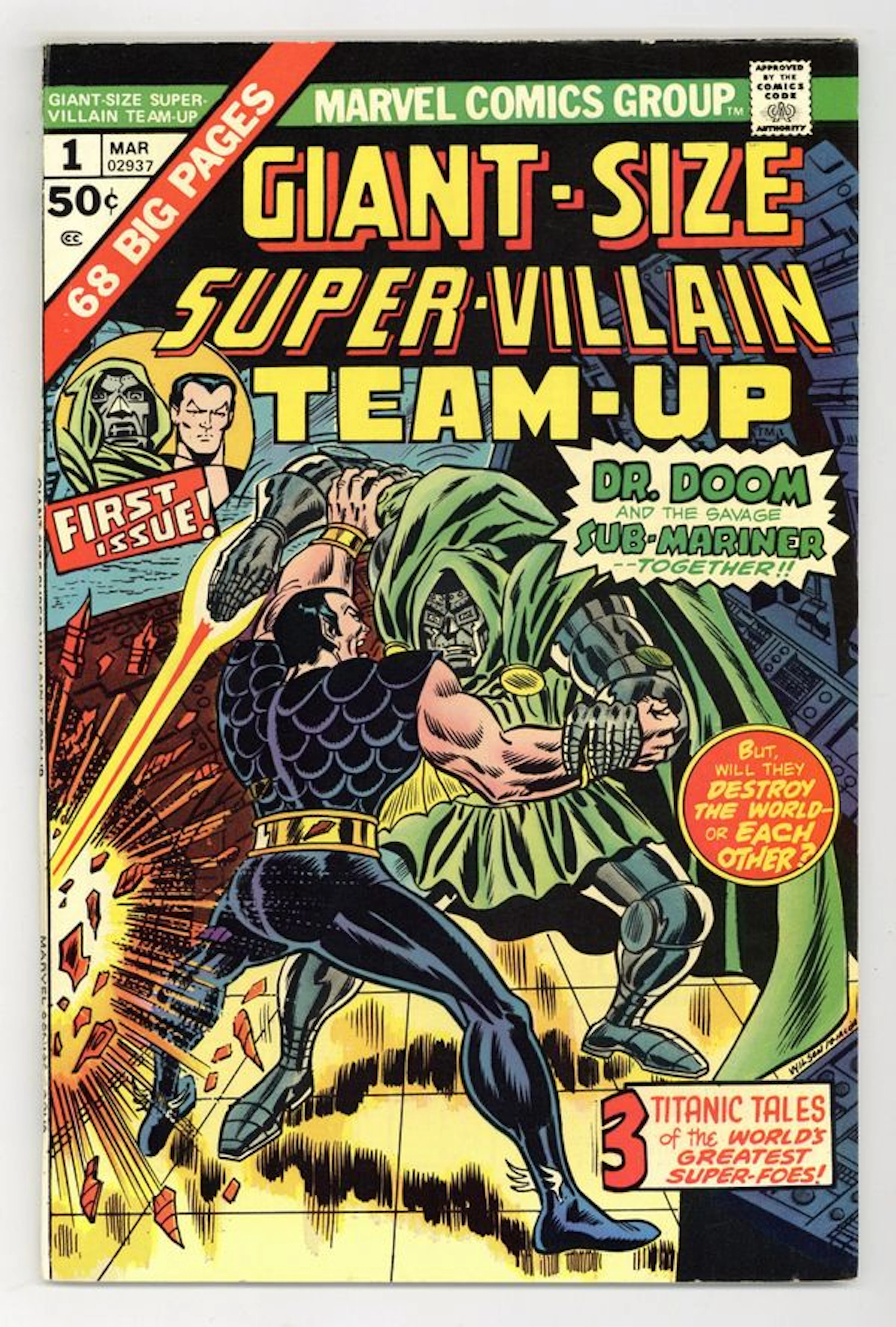Giant Size Super-Villain Team-Up (1975) 1 FN 6.0
