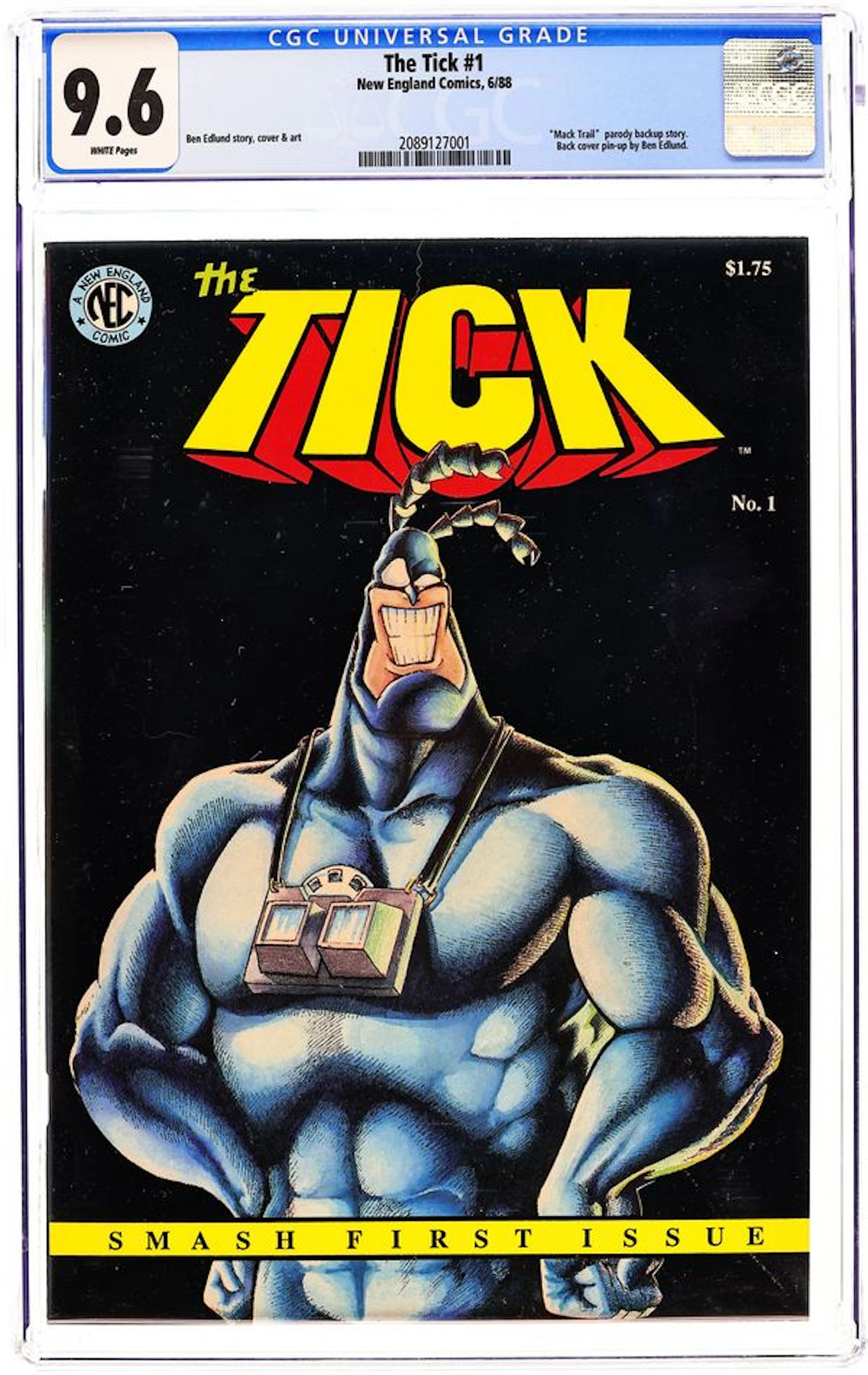 Tick (1988 1st Printing) 1 CGC 9.6