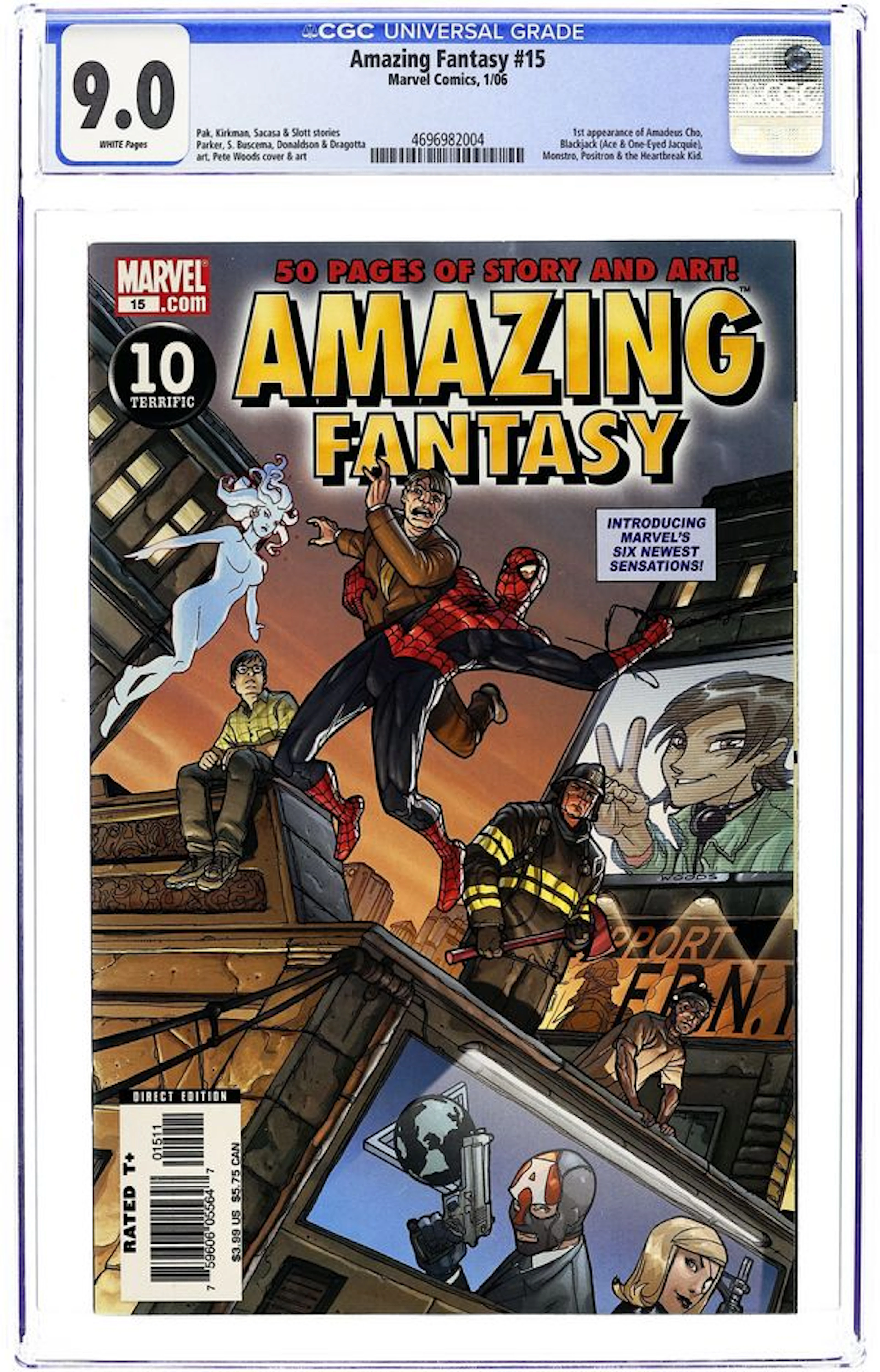 Amazing Fantasy (2004) 15D CGC 9.0