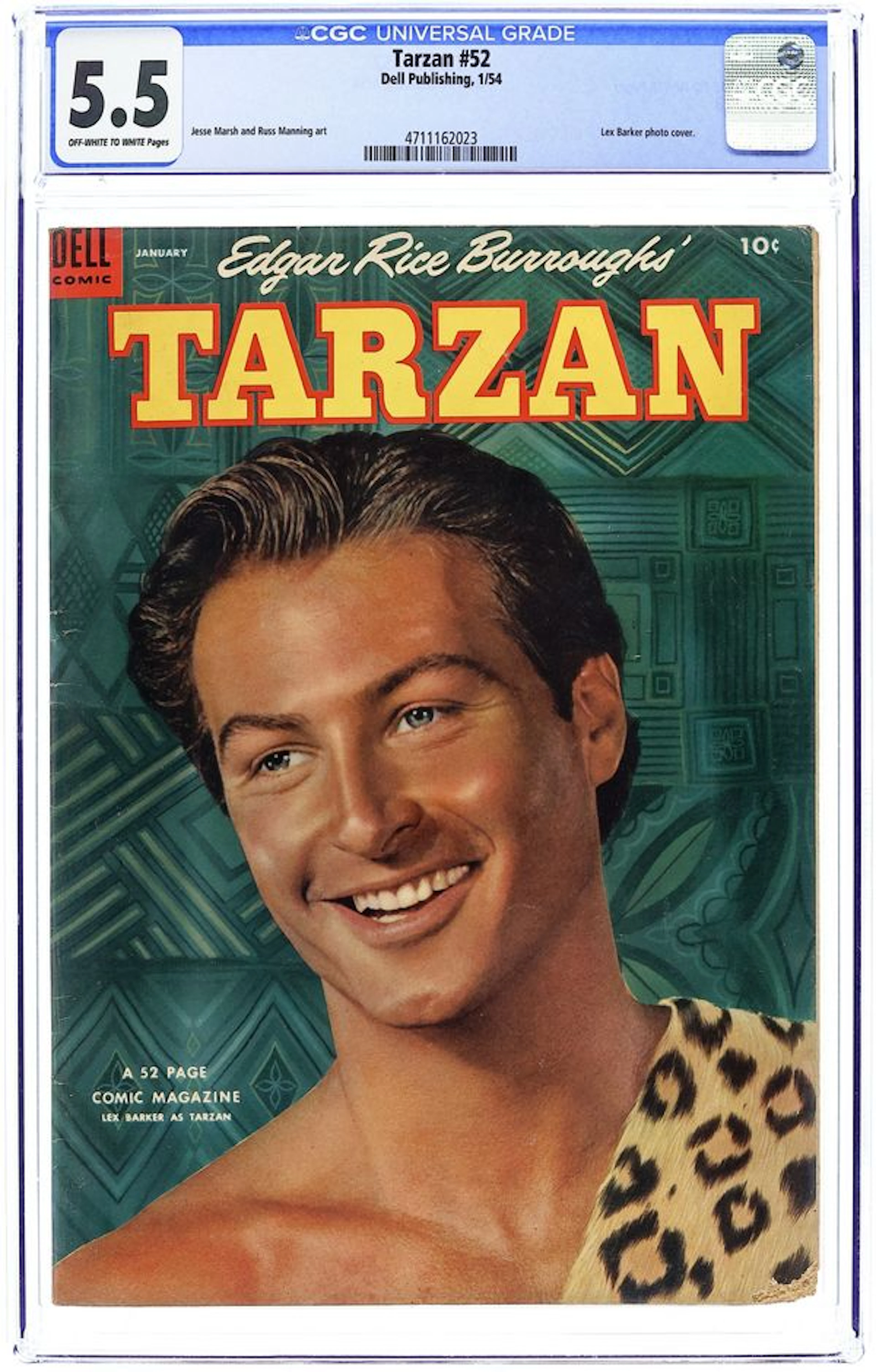 Tarzan (1948-1972 Dell/Gold Key) 52 CGC 5.5