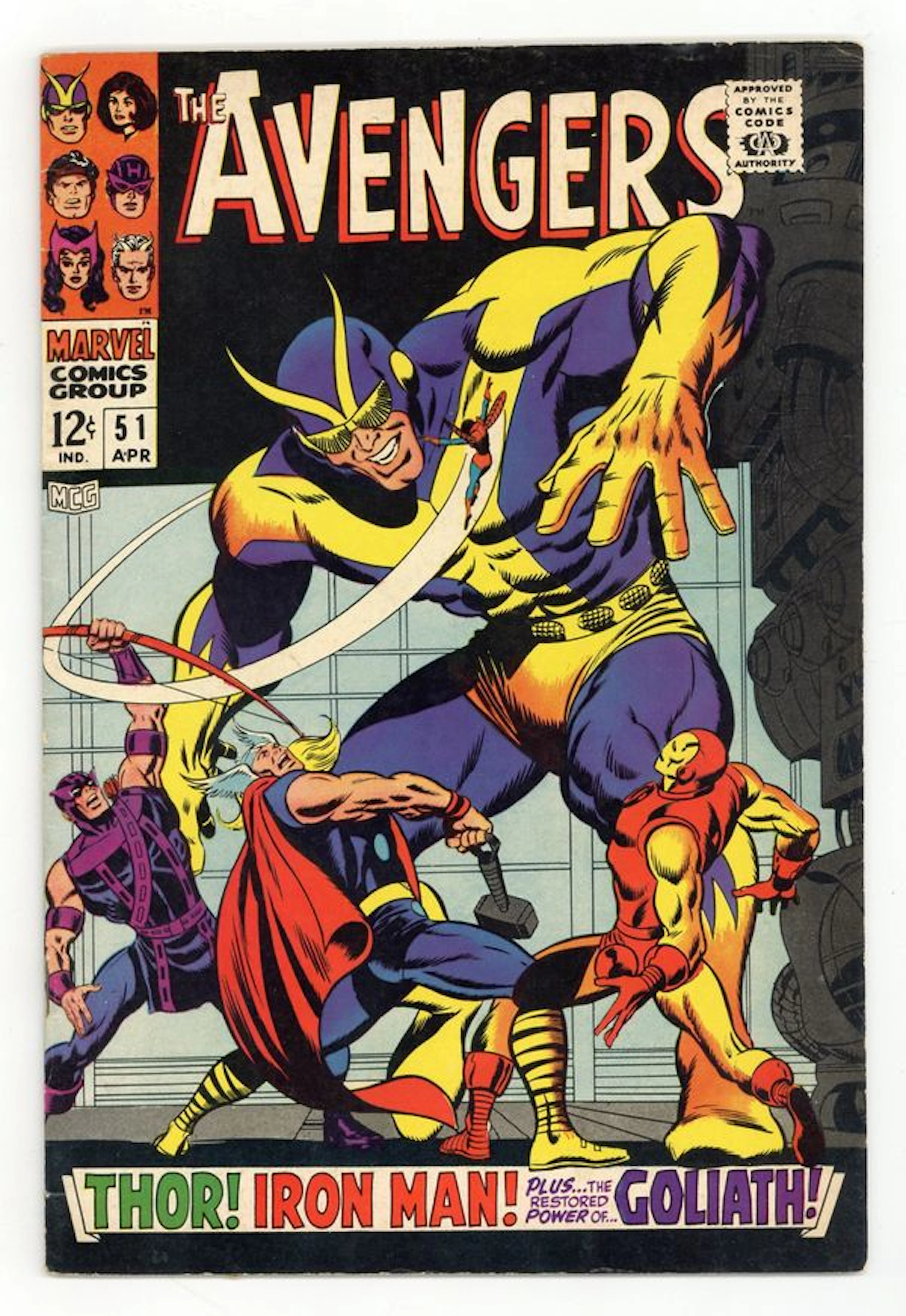 Avengers (1963 1st Series) 51 VG 4.0
