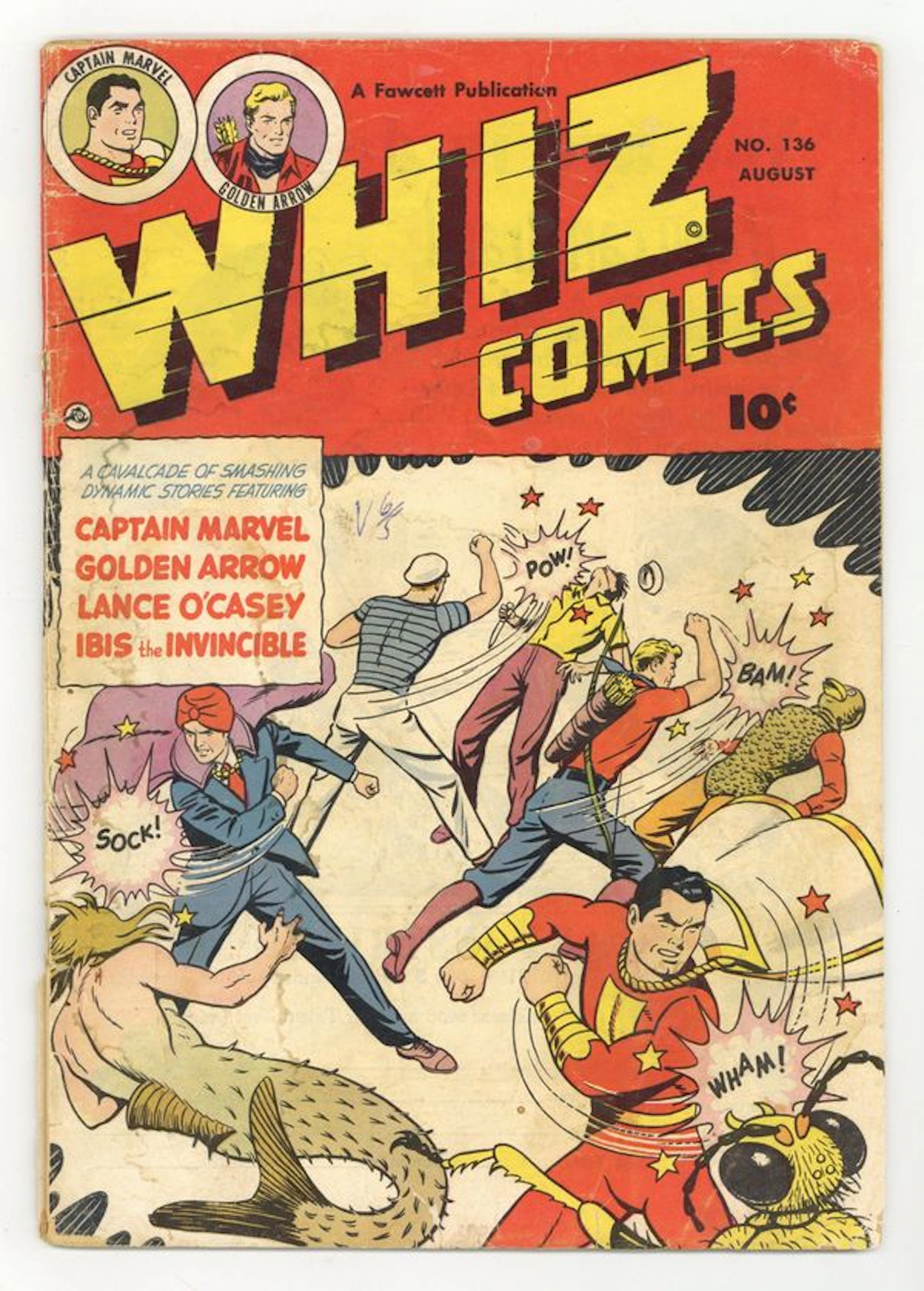 Whiz Comics (1940 Fawcett) 136 FR 1.0