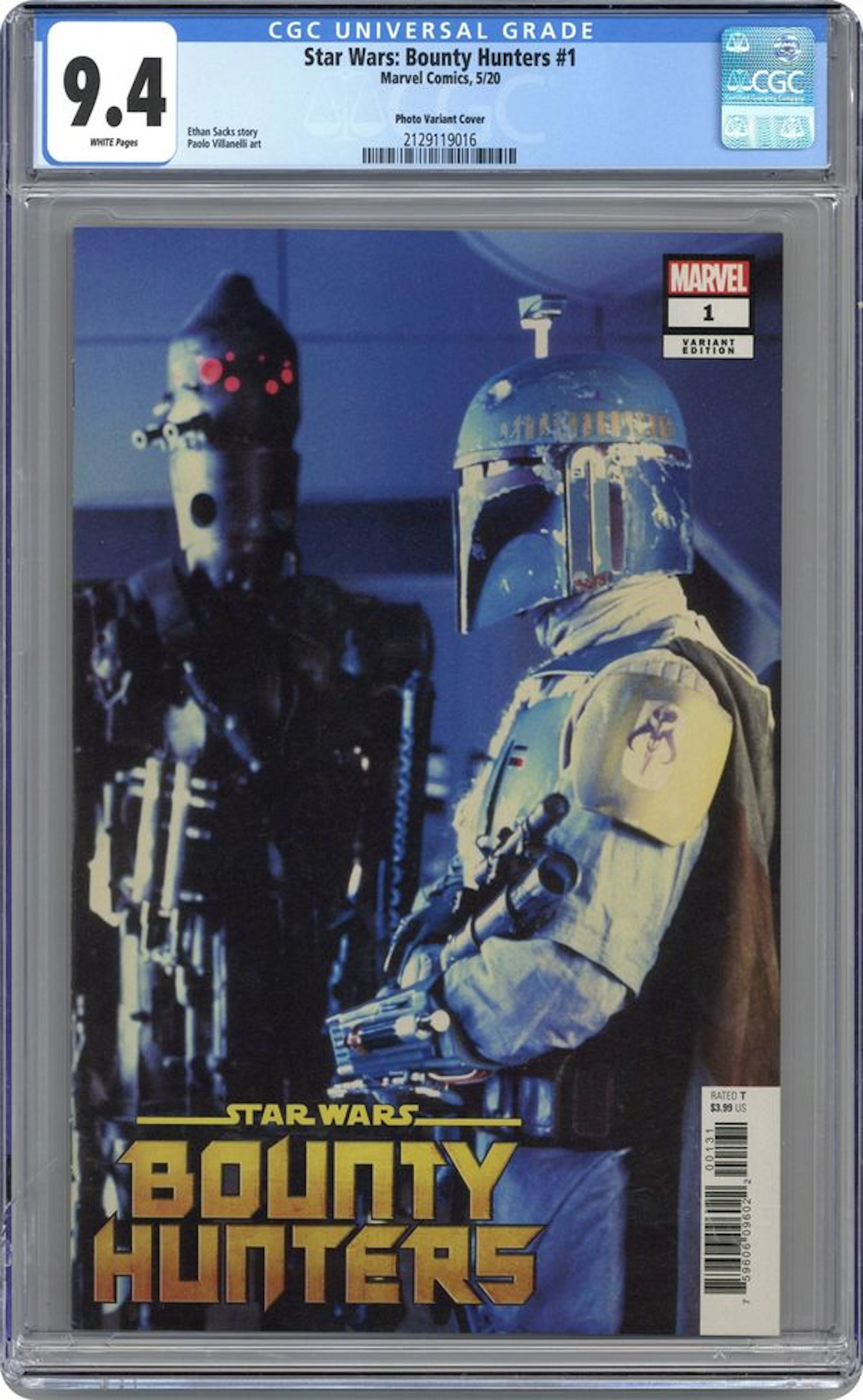 Star Wars Bounty Hunters (2020 Marvel) 1E CGC 9.4