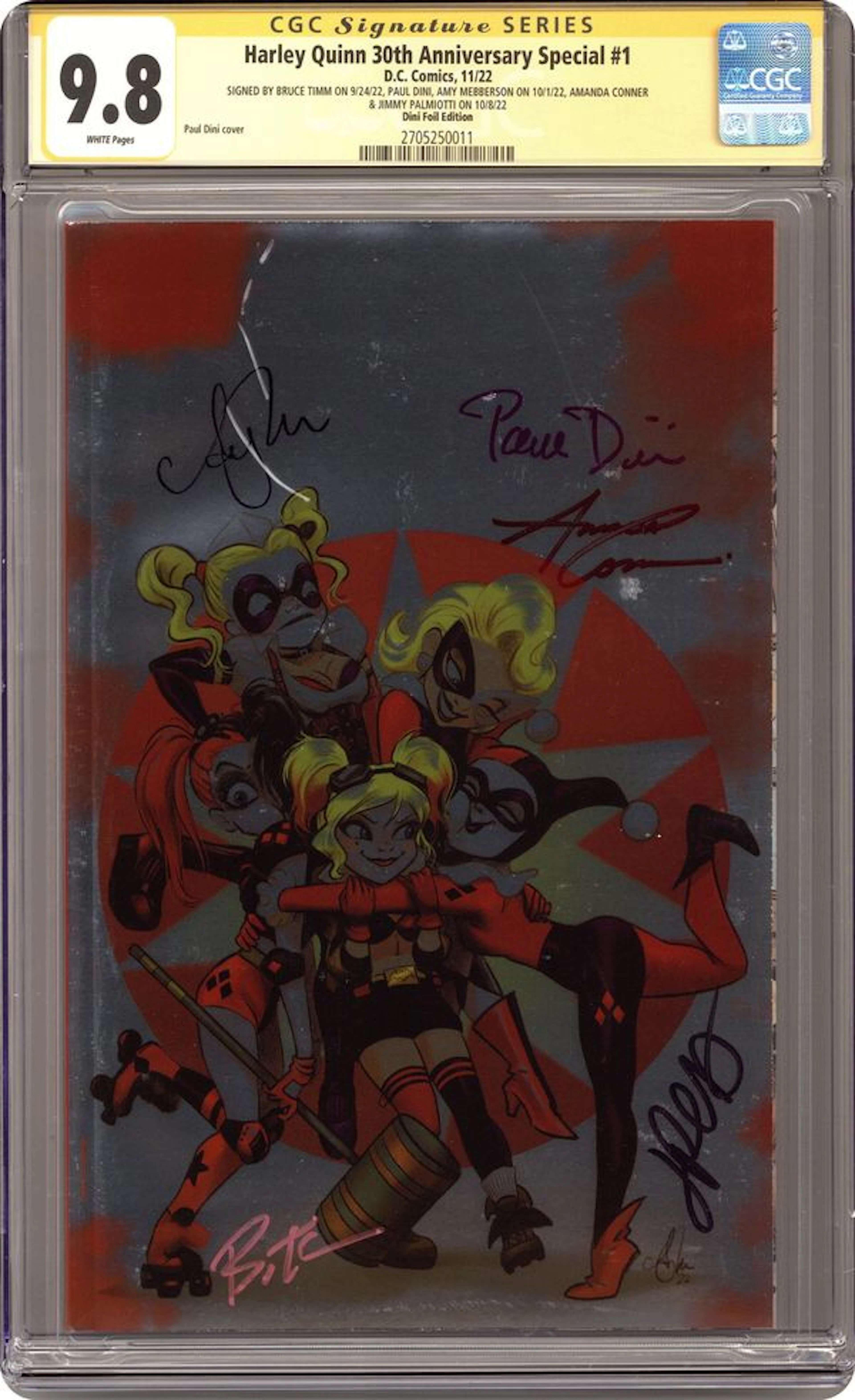 Harley Quinn 30th Anniversary Special (2022 DC) 1DINI.C CGC 9.8 SS