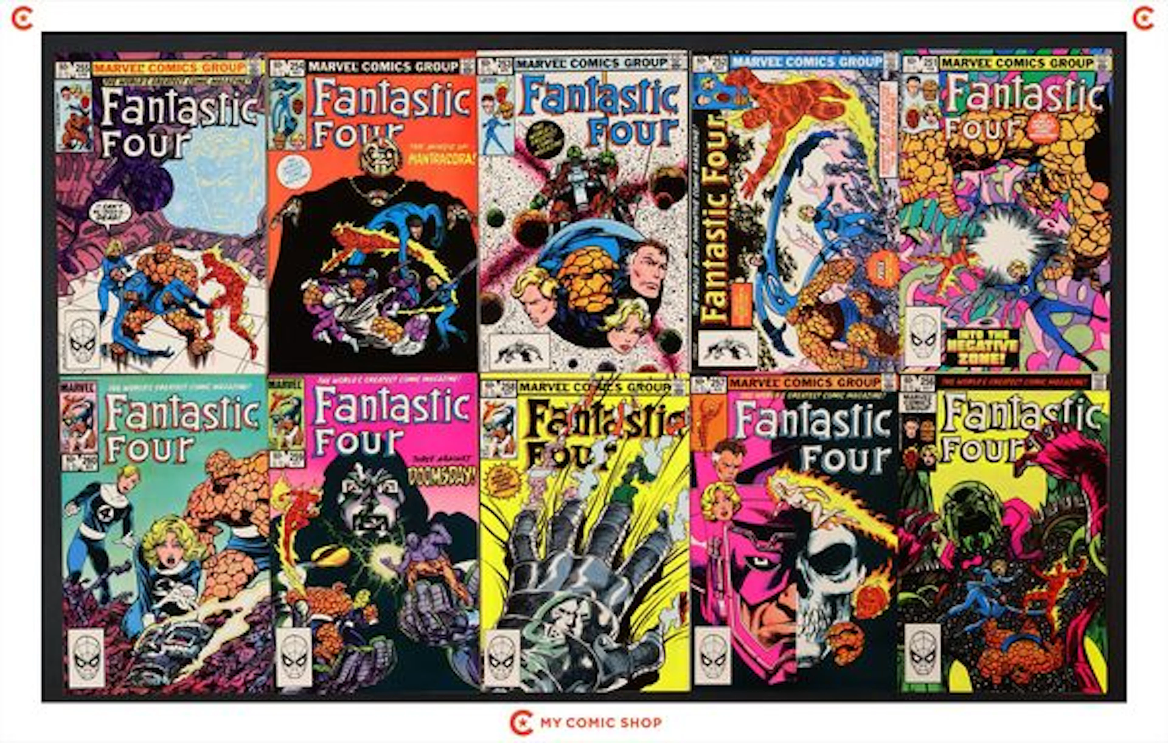 Fantastic Four Lot of 10