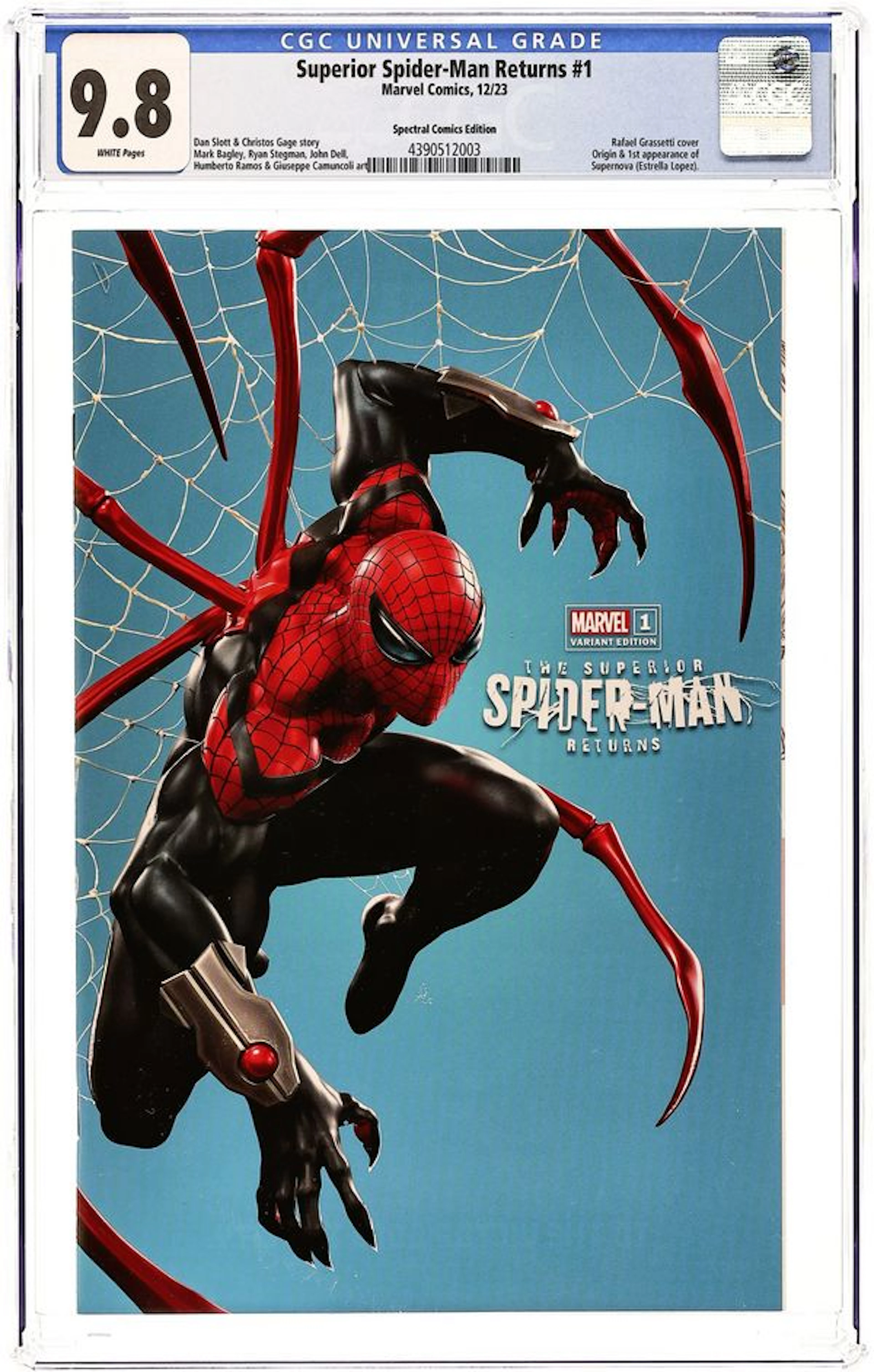 Superior Spider-Man Returns (2023 Marvel) 1SPECTRAL.A CGC 9.8