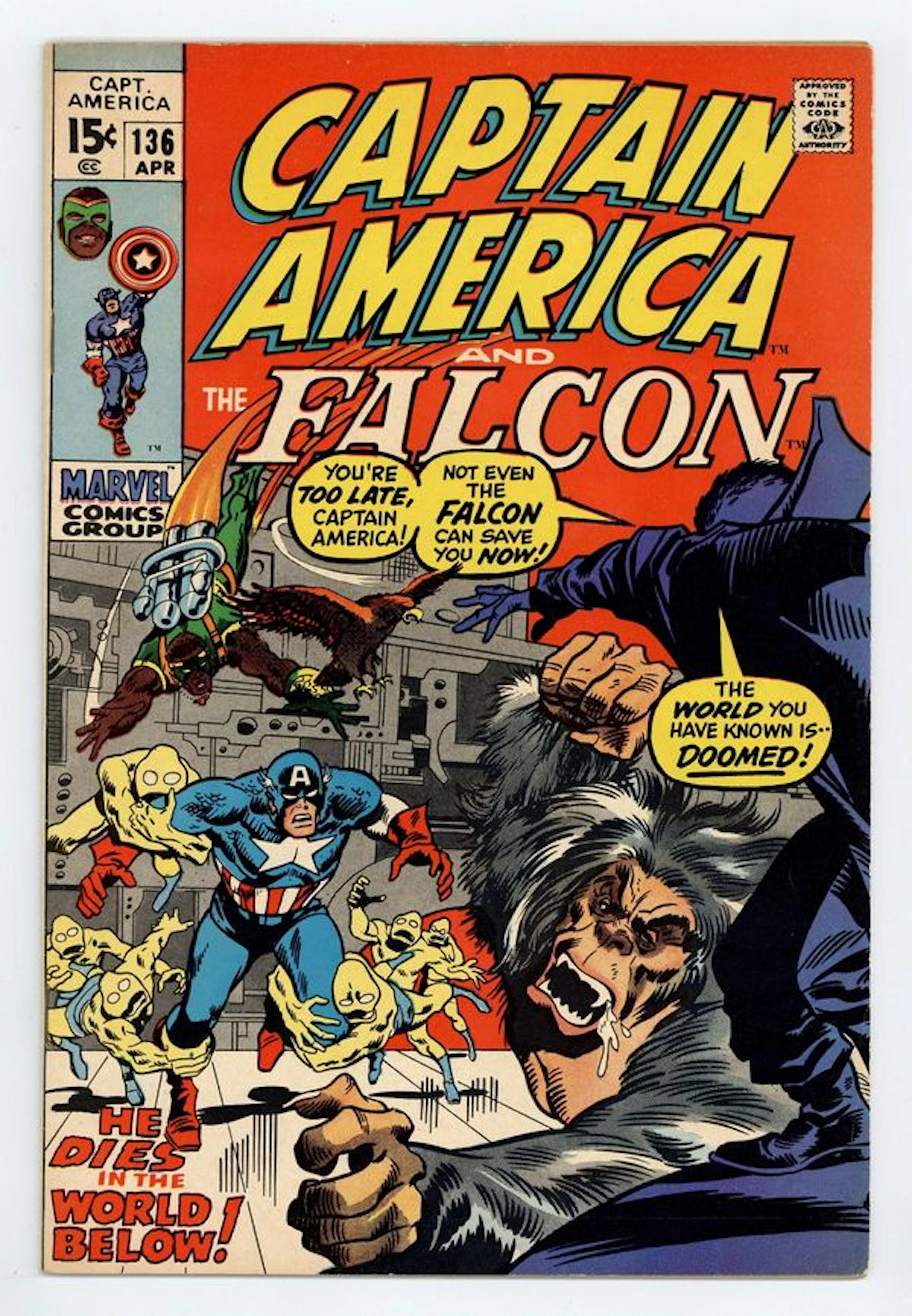 Captain America (1968 1st Series) 136 VG/FN 5.0