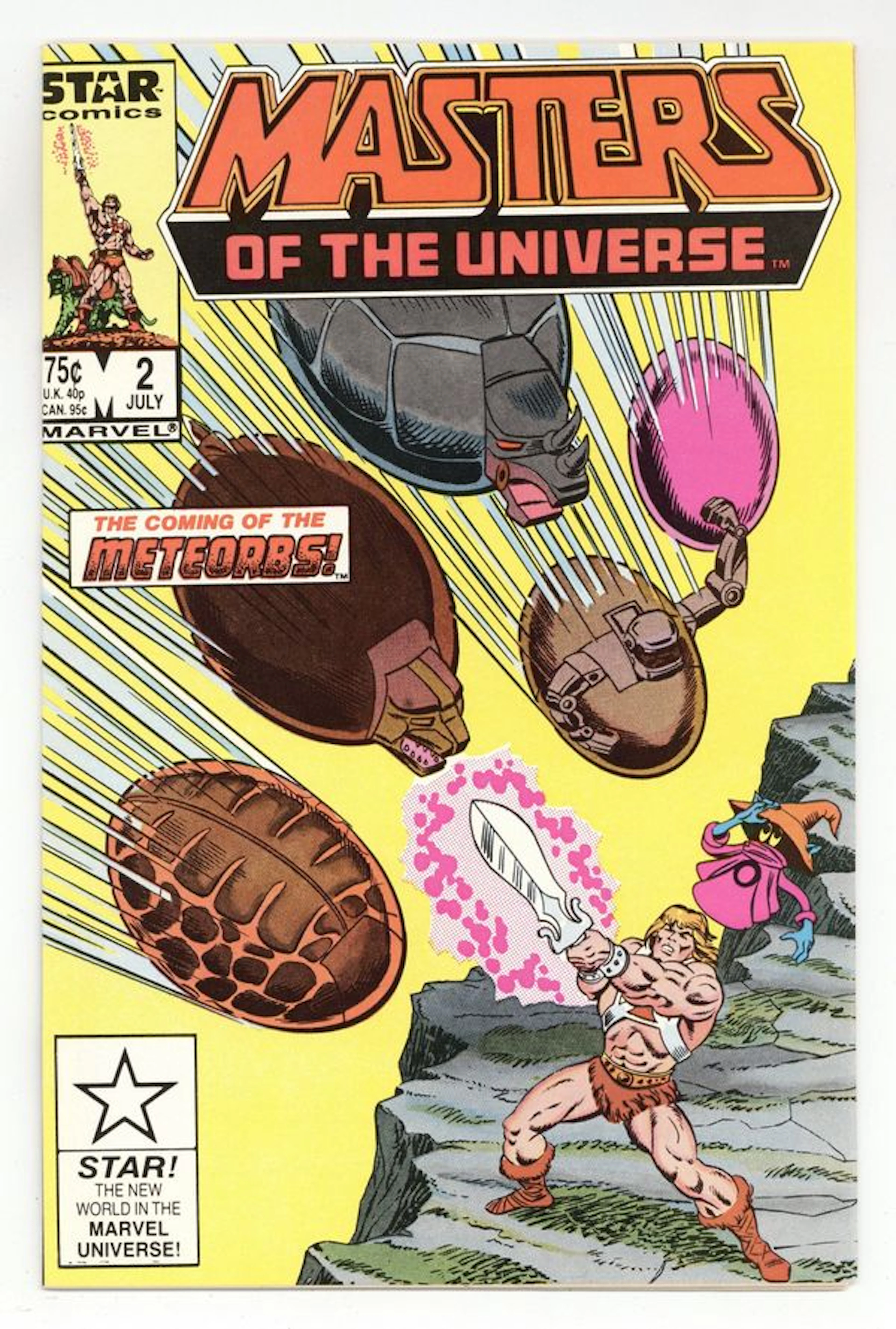 Masters of the Universe (1986 Marvel/Star Comics) 2 VF 8.0