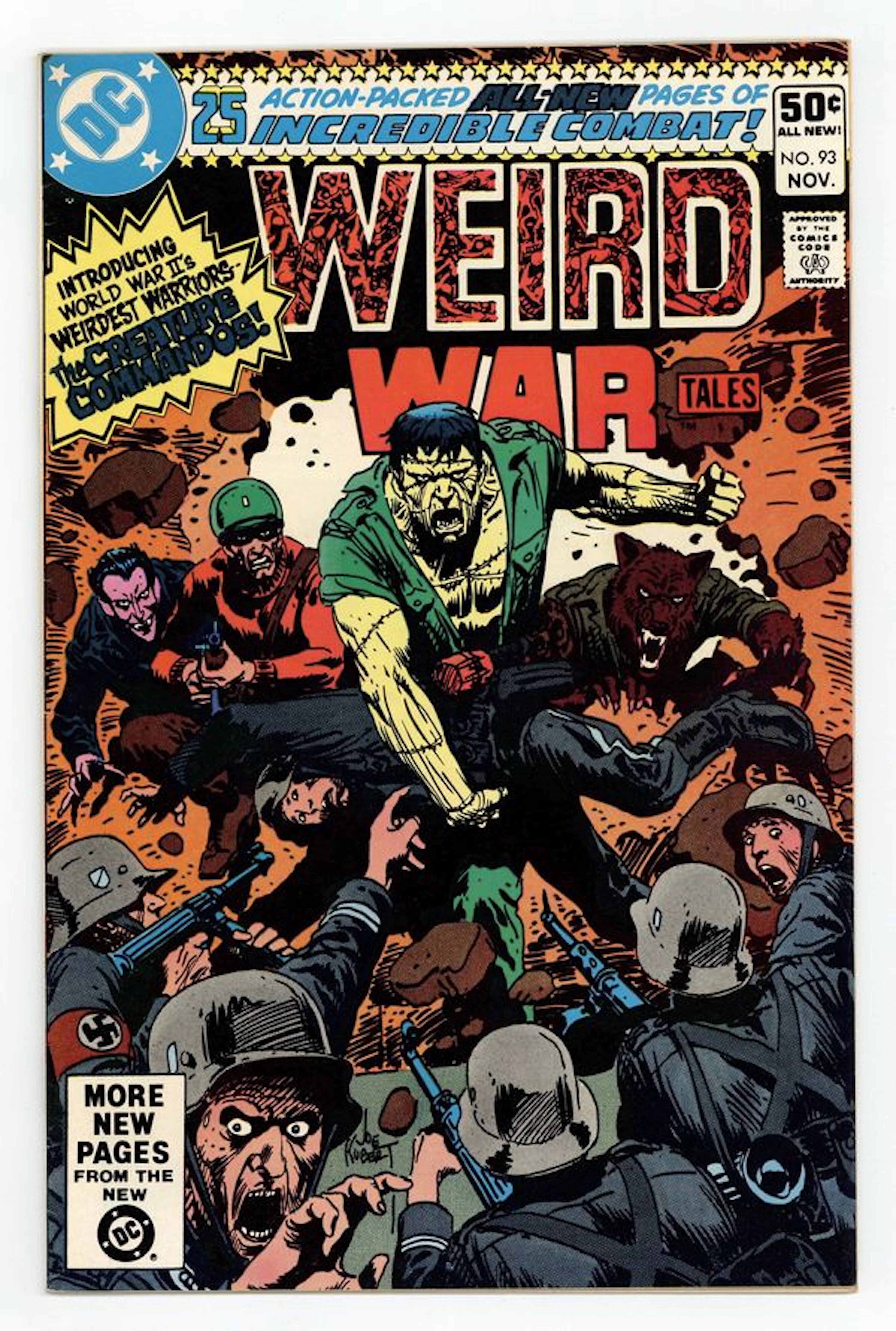 Weird War Tales (1971 DC) 93 FN- 5.5