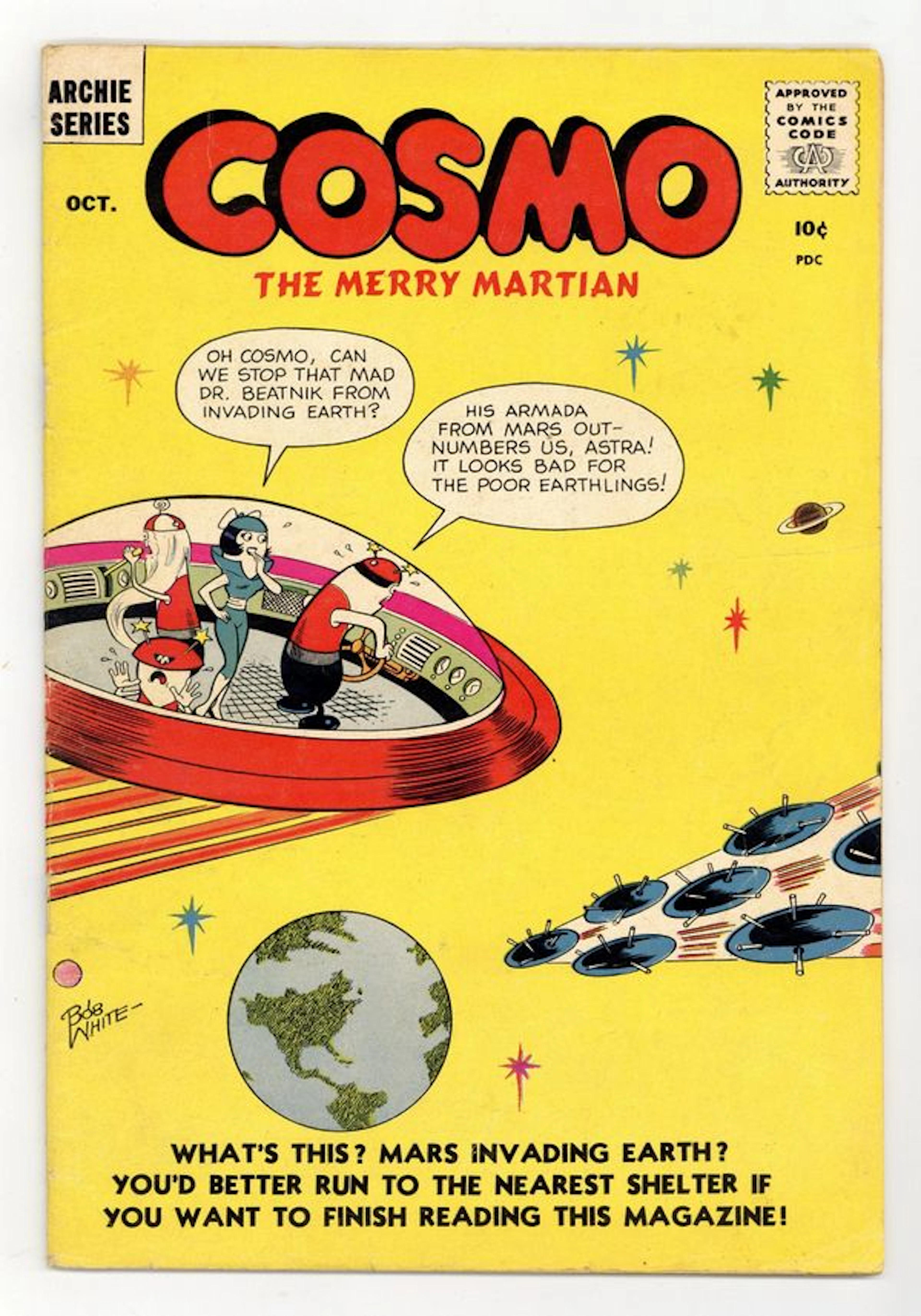 Cosmo the Merry Martian (1958) 6 VG 4.0