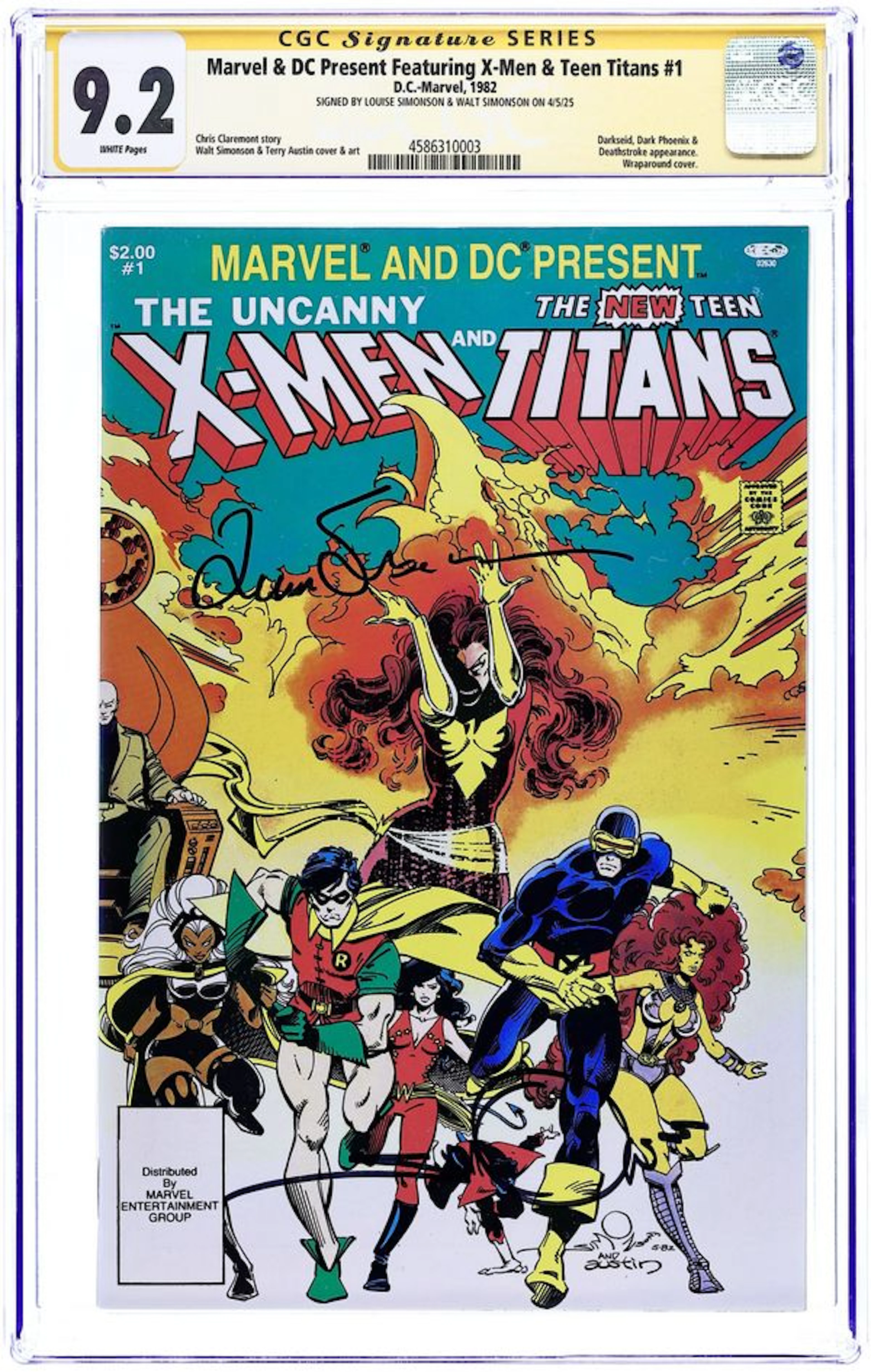 Marvel and DC Present The Uncanny X-Men and The New Teen Titans (1982