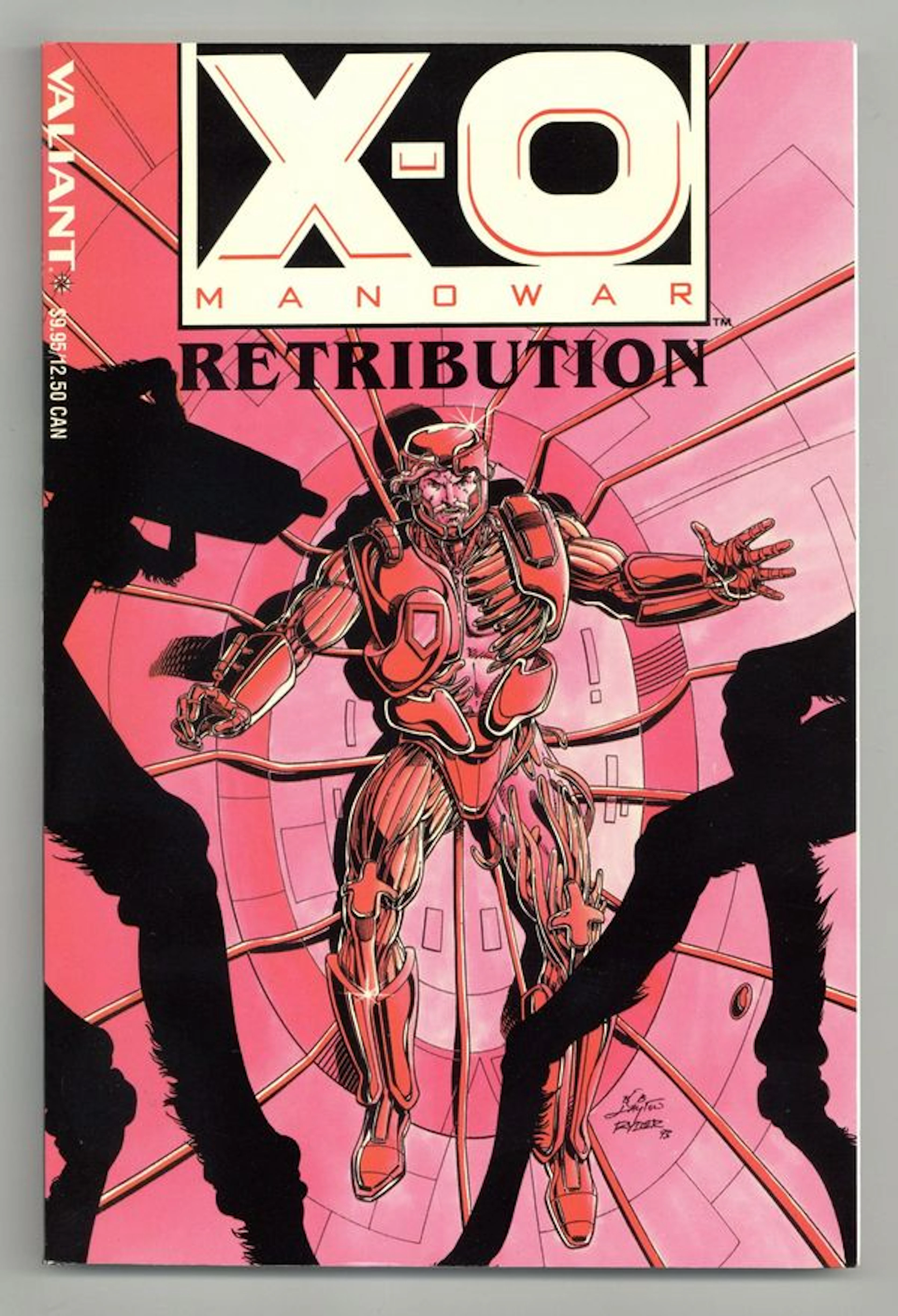 X-O Manowar Retribution TPB (1993 Valiant) 1B-1ST VG+ 4.5