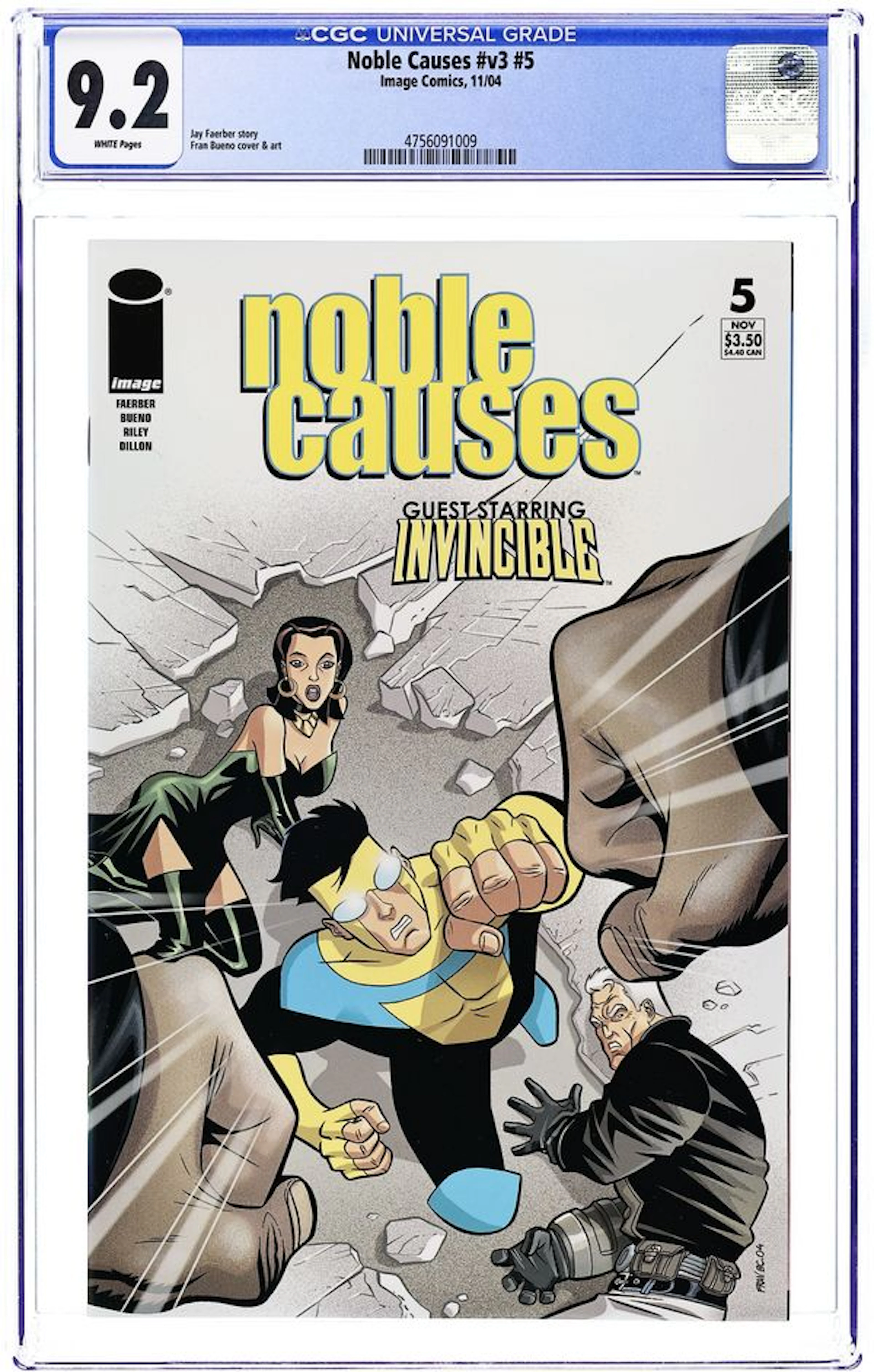 Noble Causes (2004 2nd Series) 5 CGC 9.2