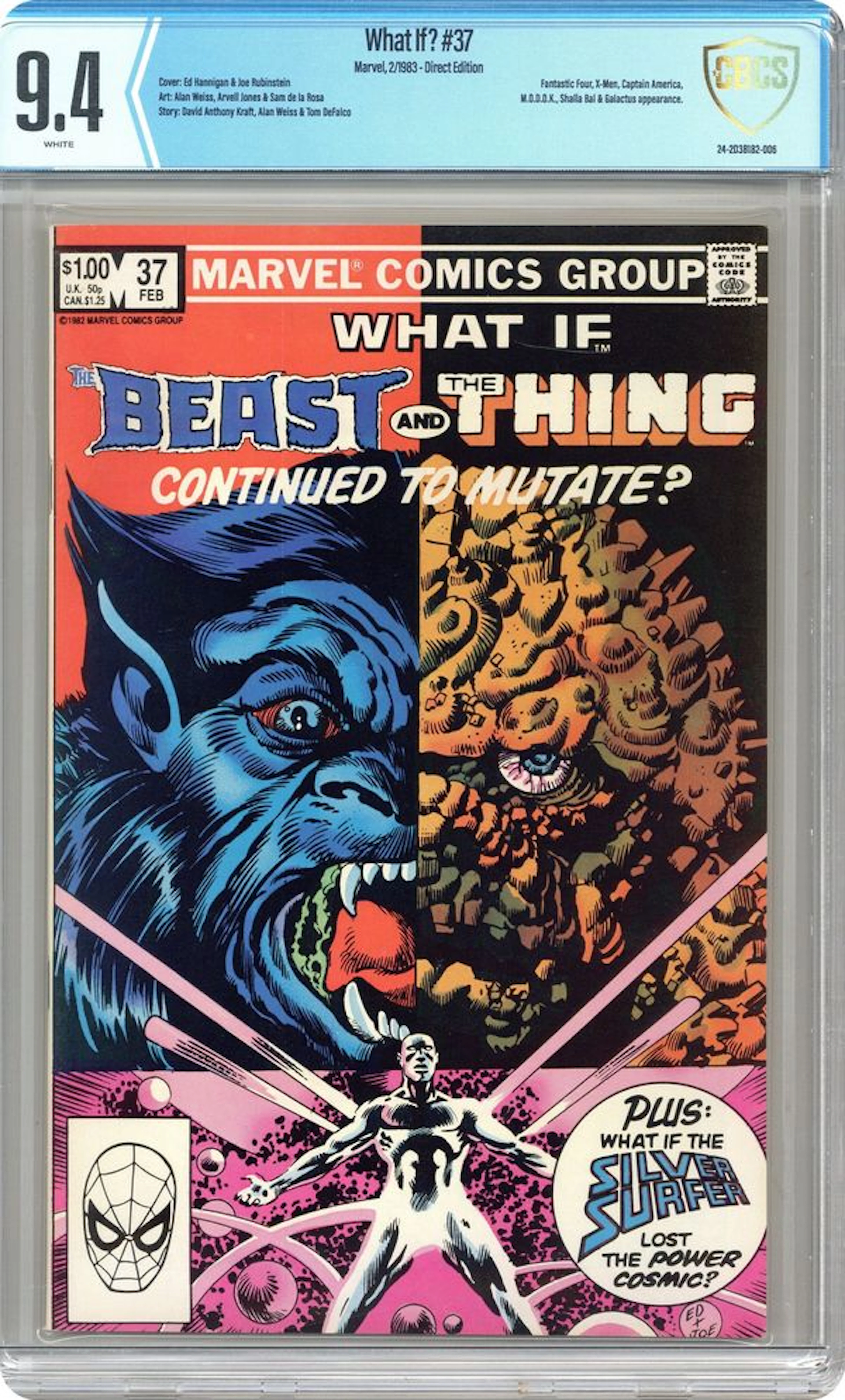 What If (1977 1st Series) 37D CBCS 9.4