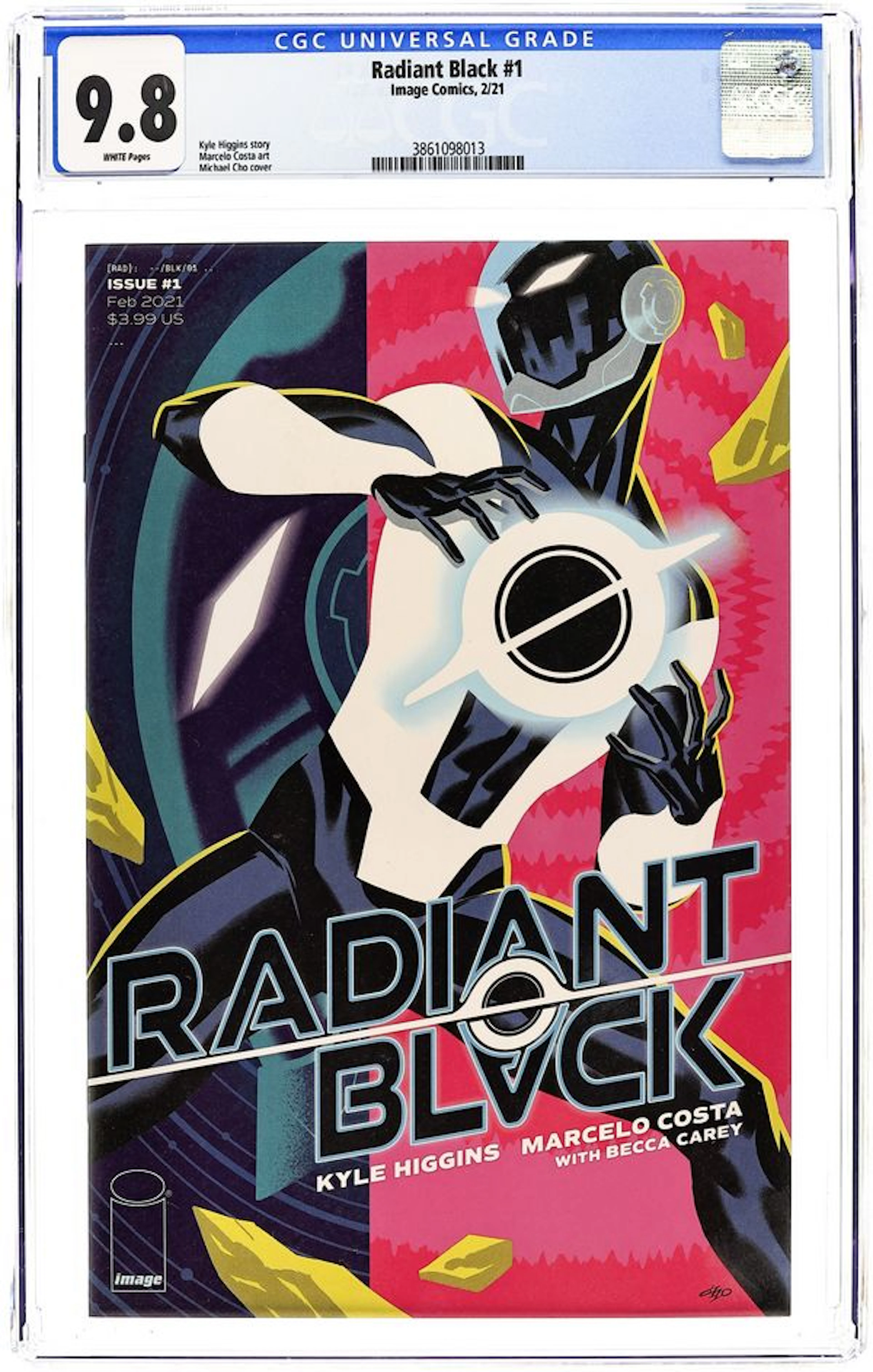 Radiant Black (2021 Image) 1A CGC 9.8