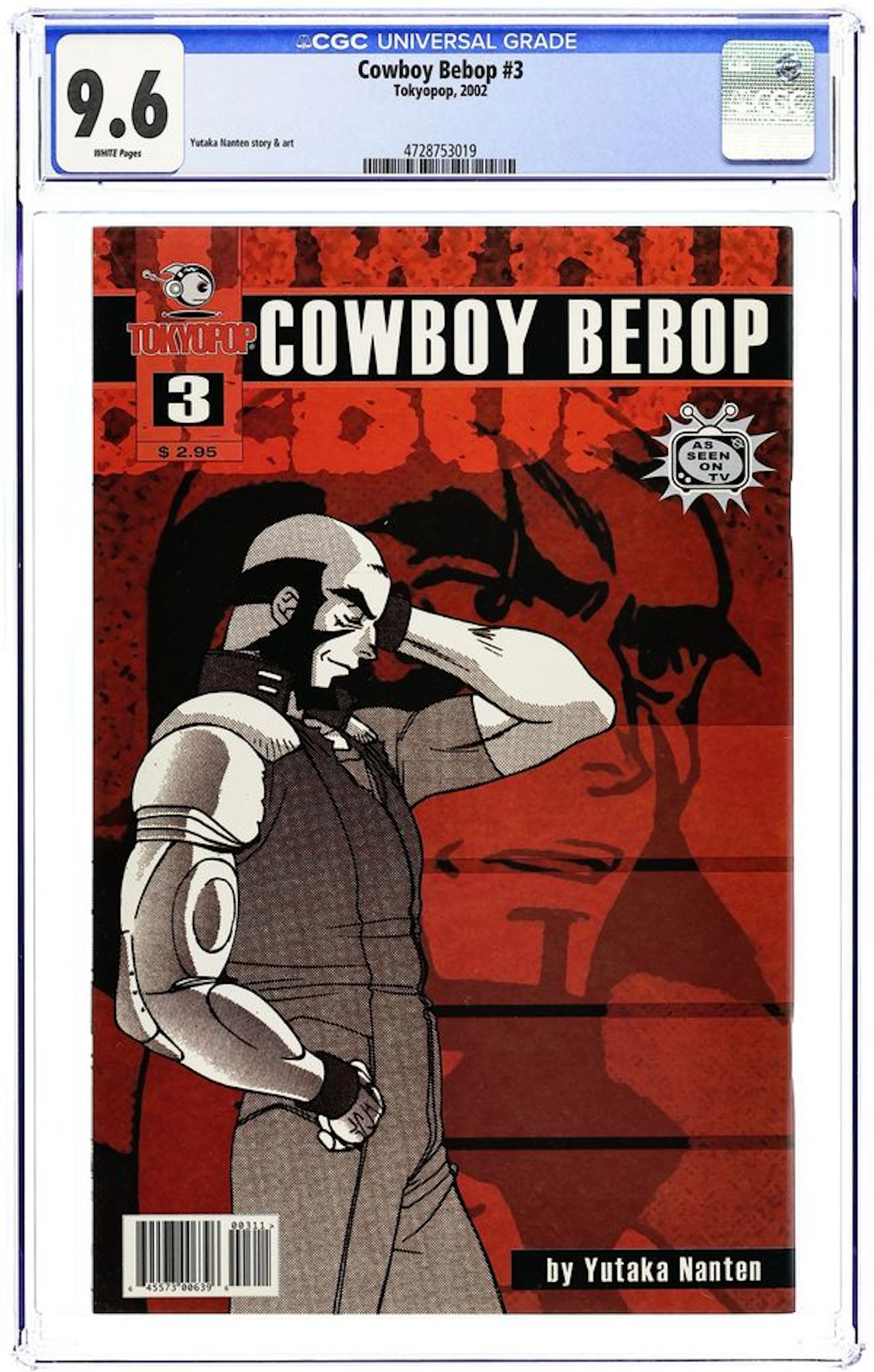Cowboy Bebop (2002) 3 CGC 9.6
