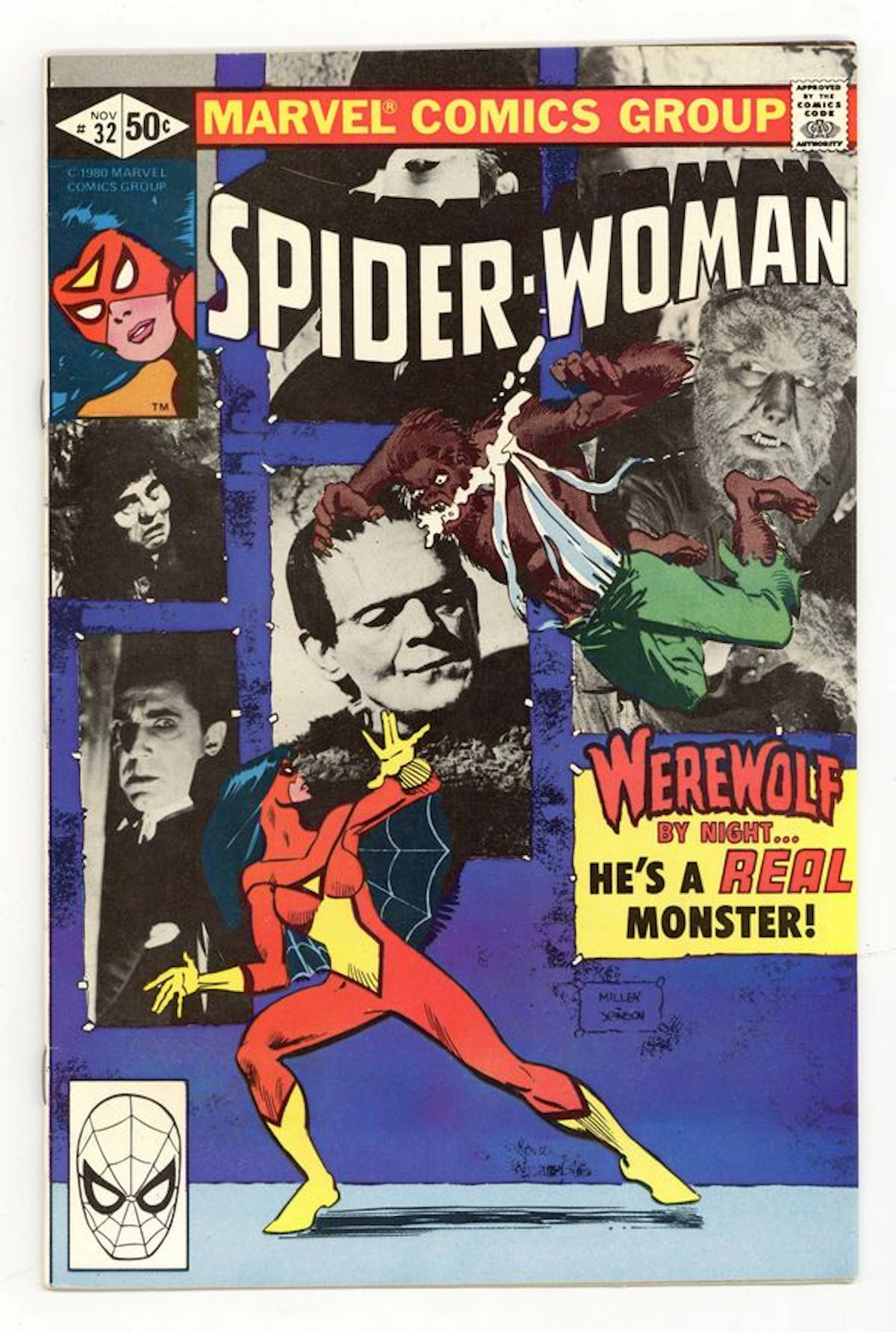 Spider-Woman (1978 Marvel 1st Series) 32D FN+ 6.5