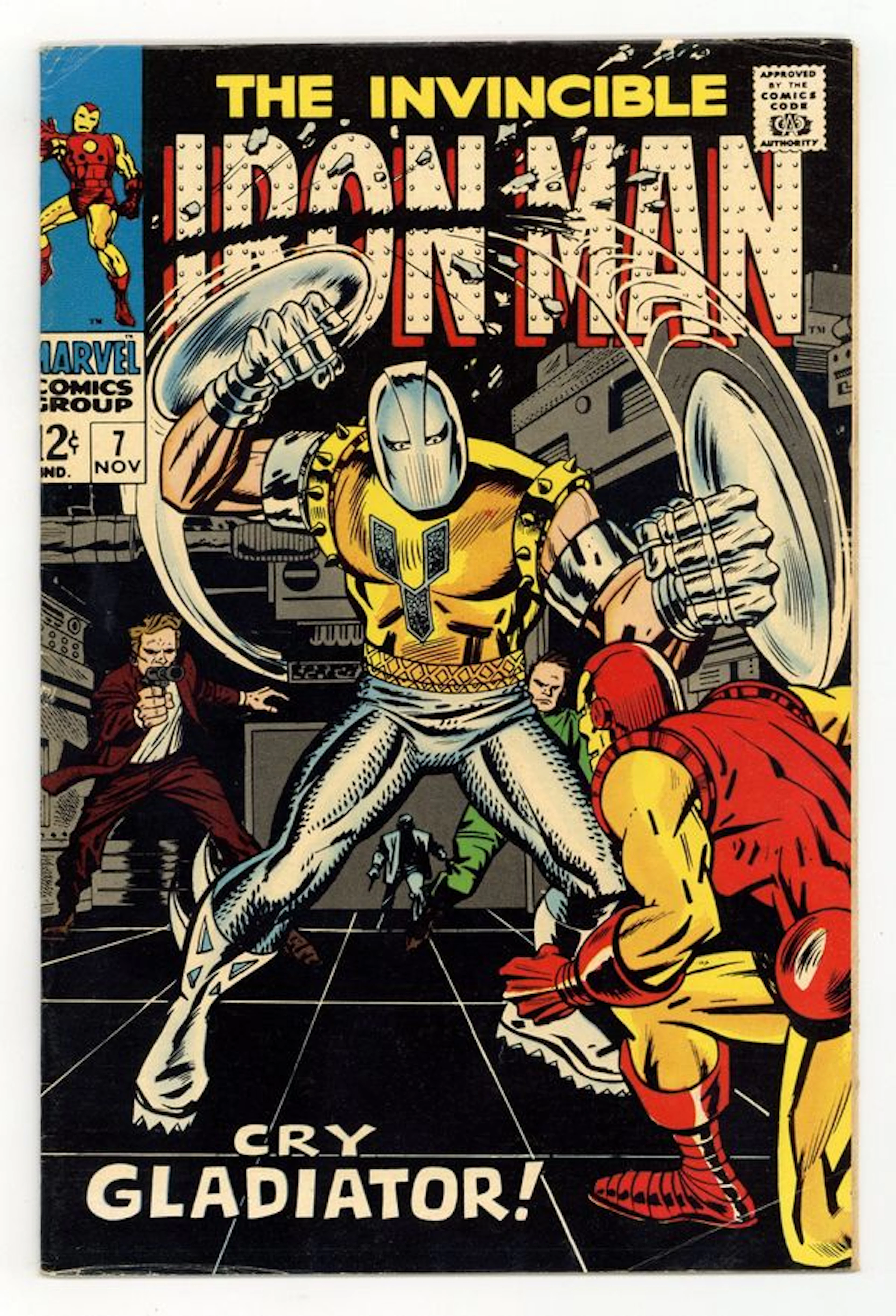Iron Man (1968 1st Series) 7 VG+ 4.5