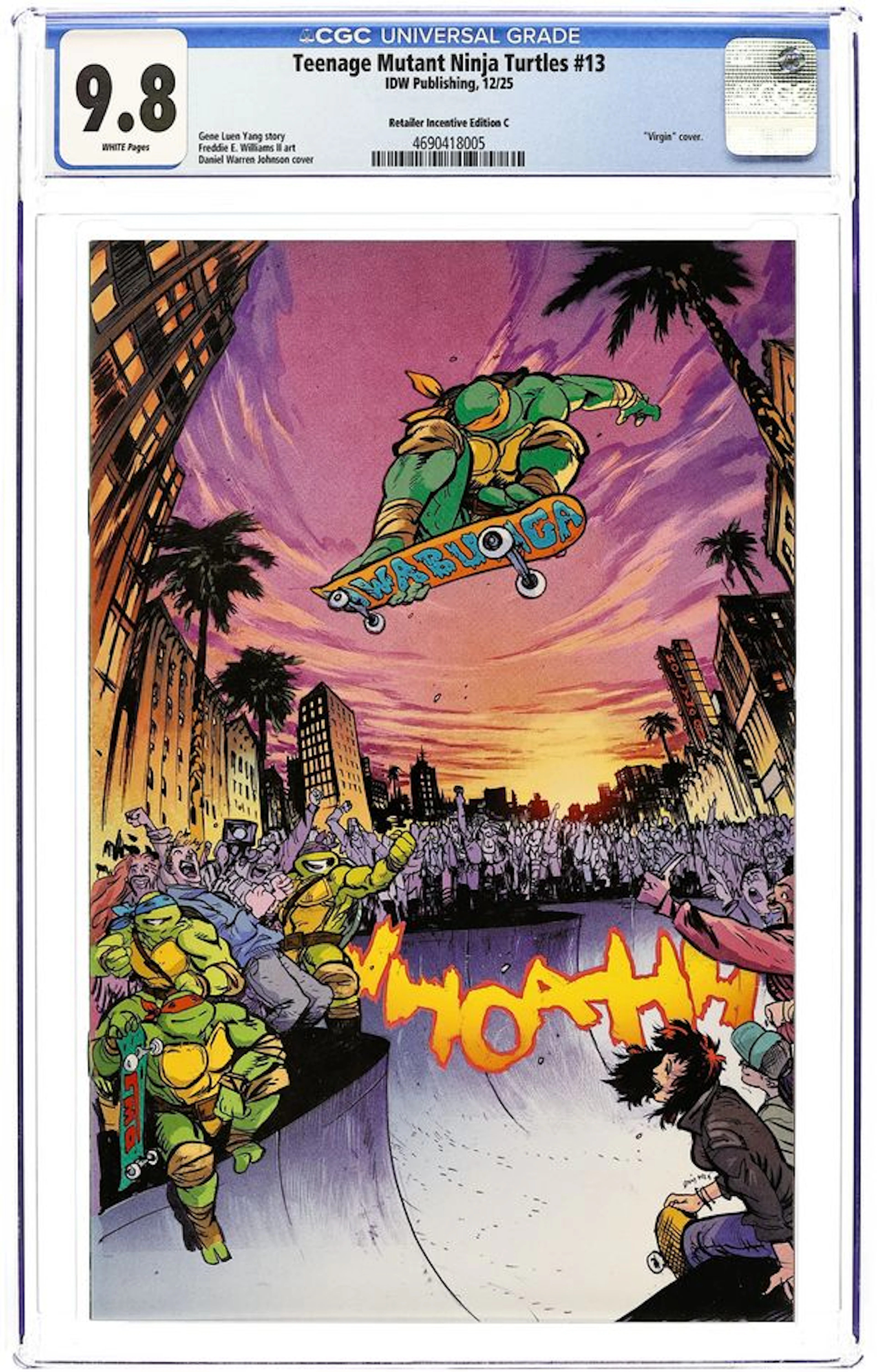Teenage Mutant Ninja Turtles (2024 IDW) 13RIC CGC 9.8