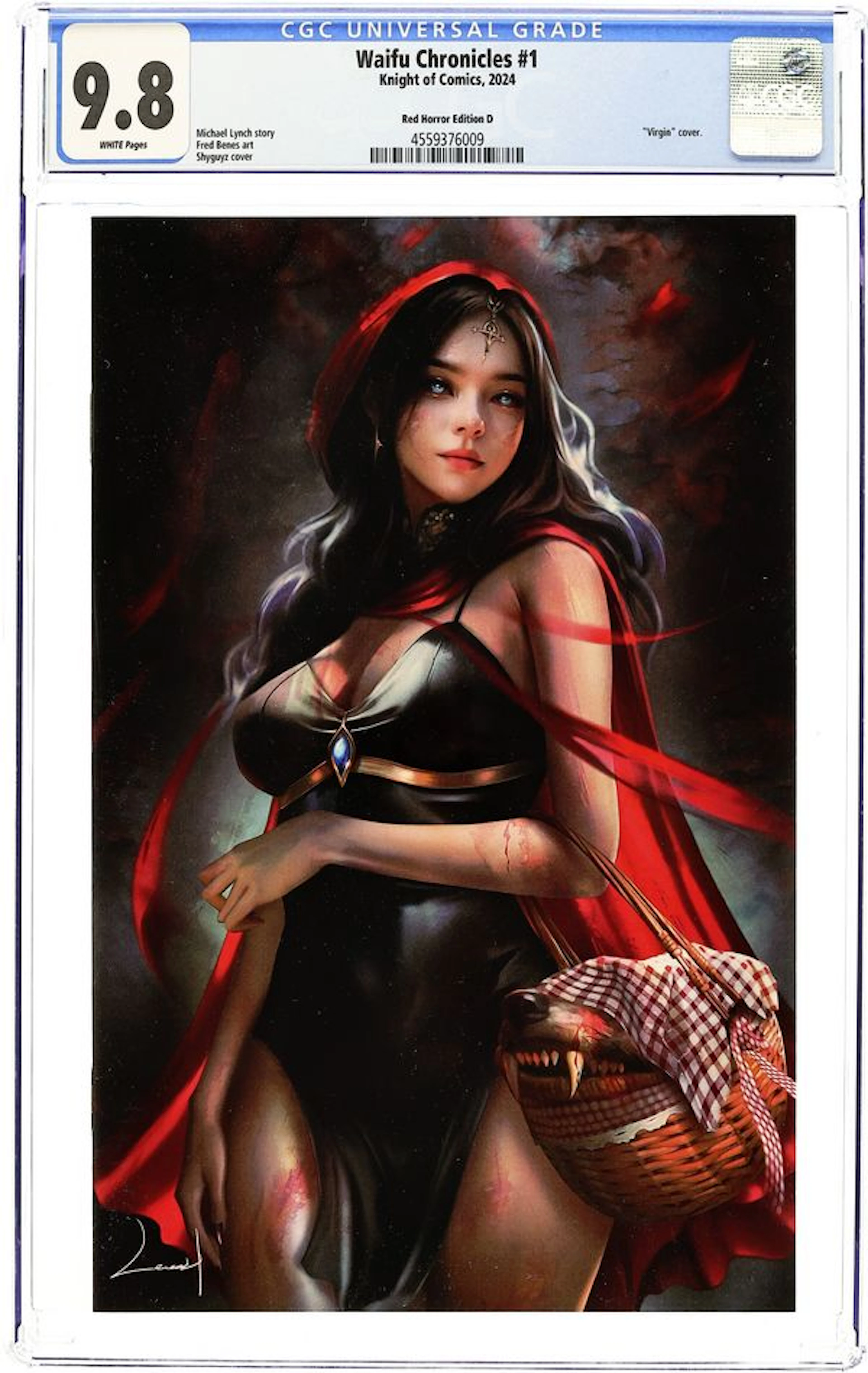 Waifu Chronicles (2024 Knight of Comics) 1REDHORROR.D CGC 9.8