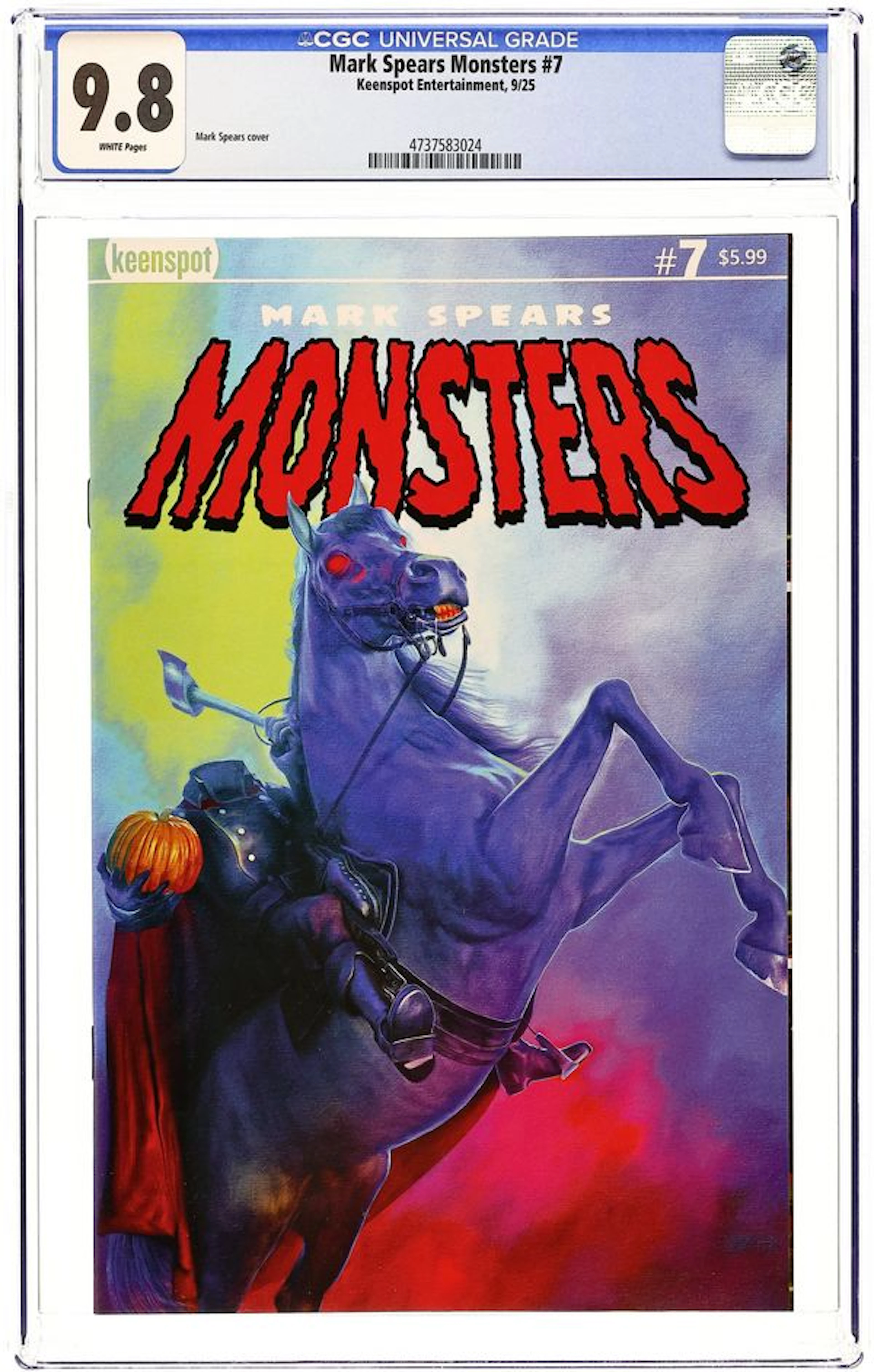 Mark Spears Monsters (2024 Keenspot) 7A CGC 9.8