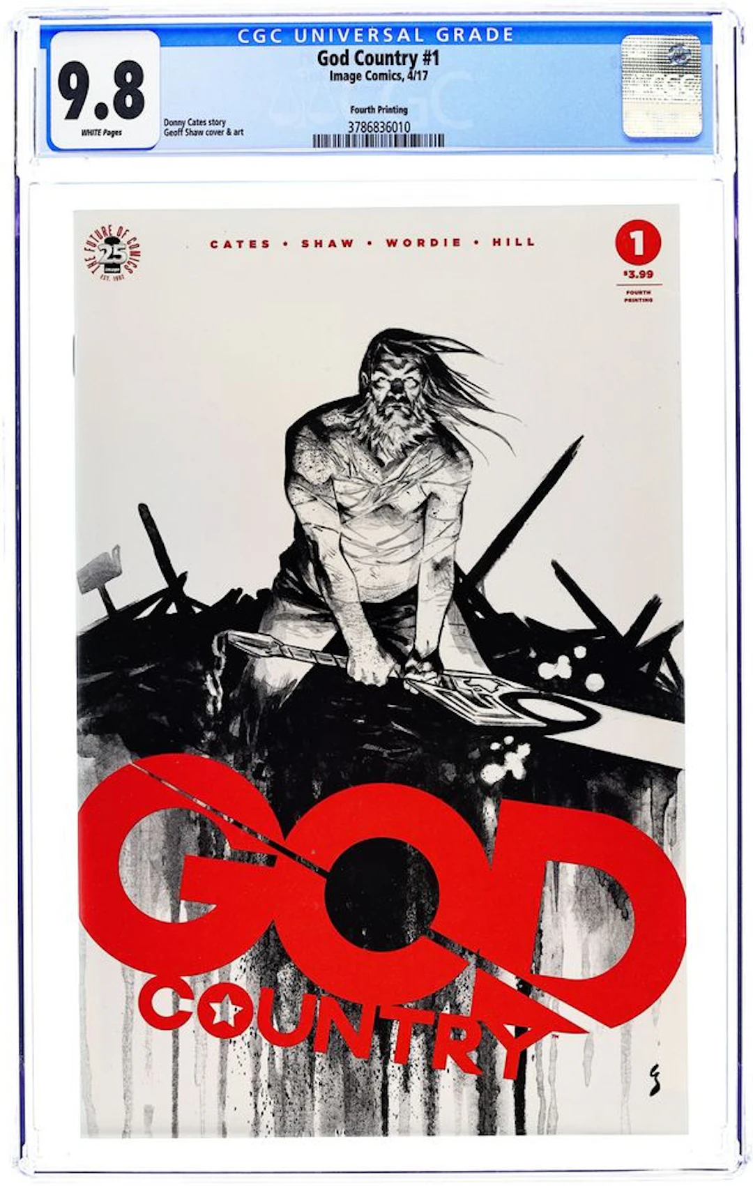God Country (2016 Image) 1E CGC 9.8