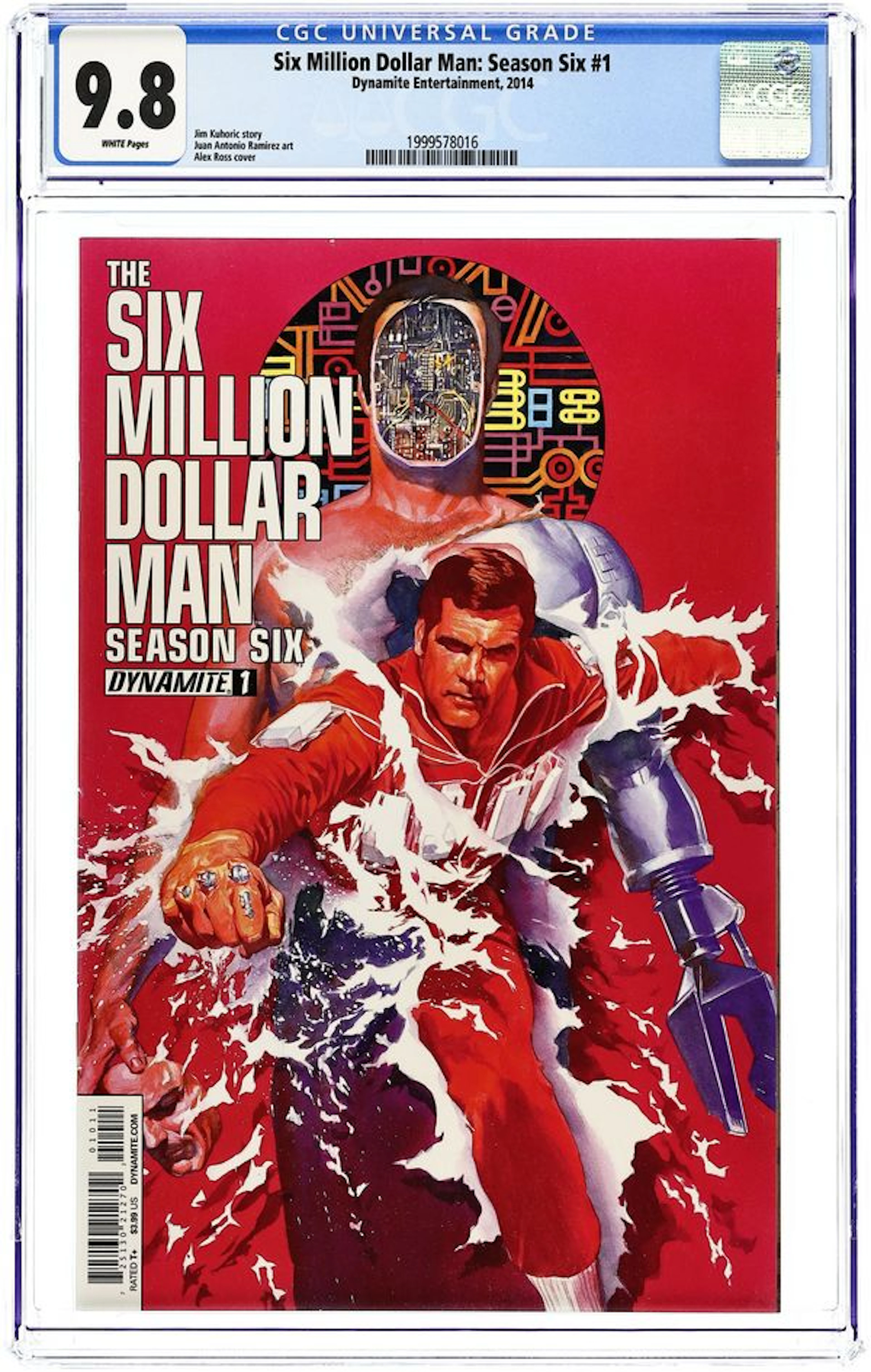 Six Million Dollar Man Season 6 (2014 Dynamite) 1A CGC 9.8