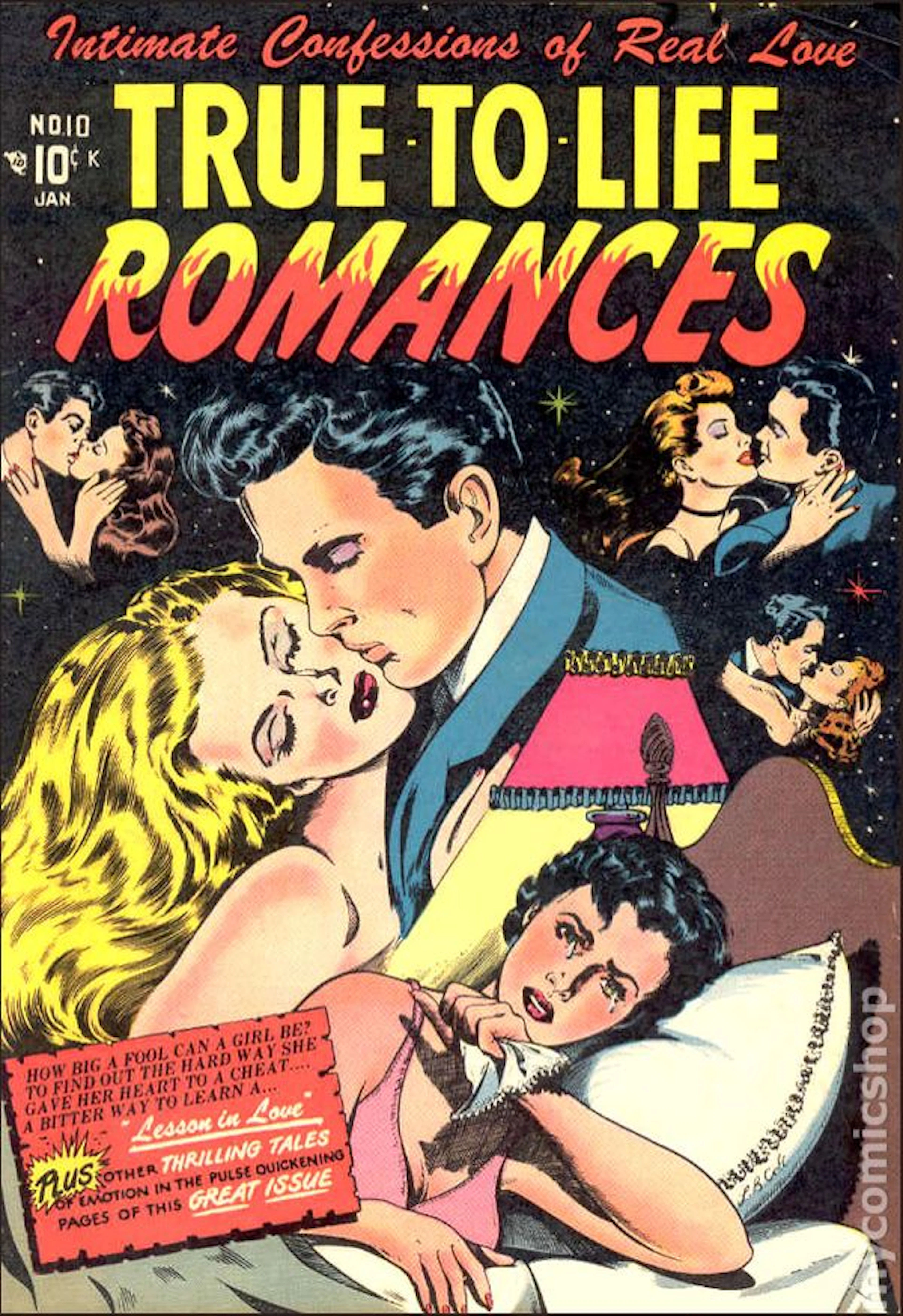 True to Life Romances (1949) 10 Coverless