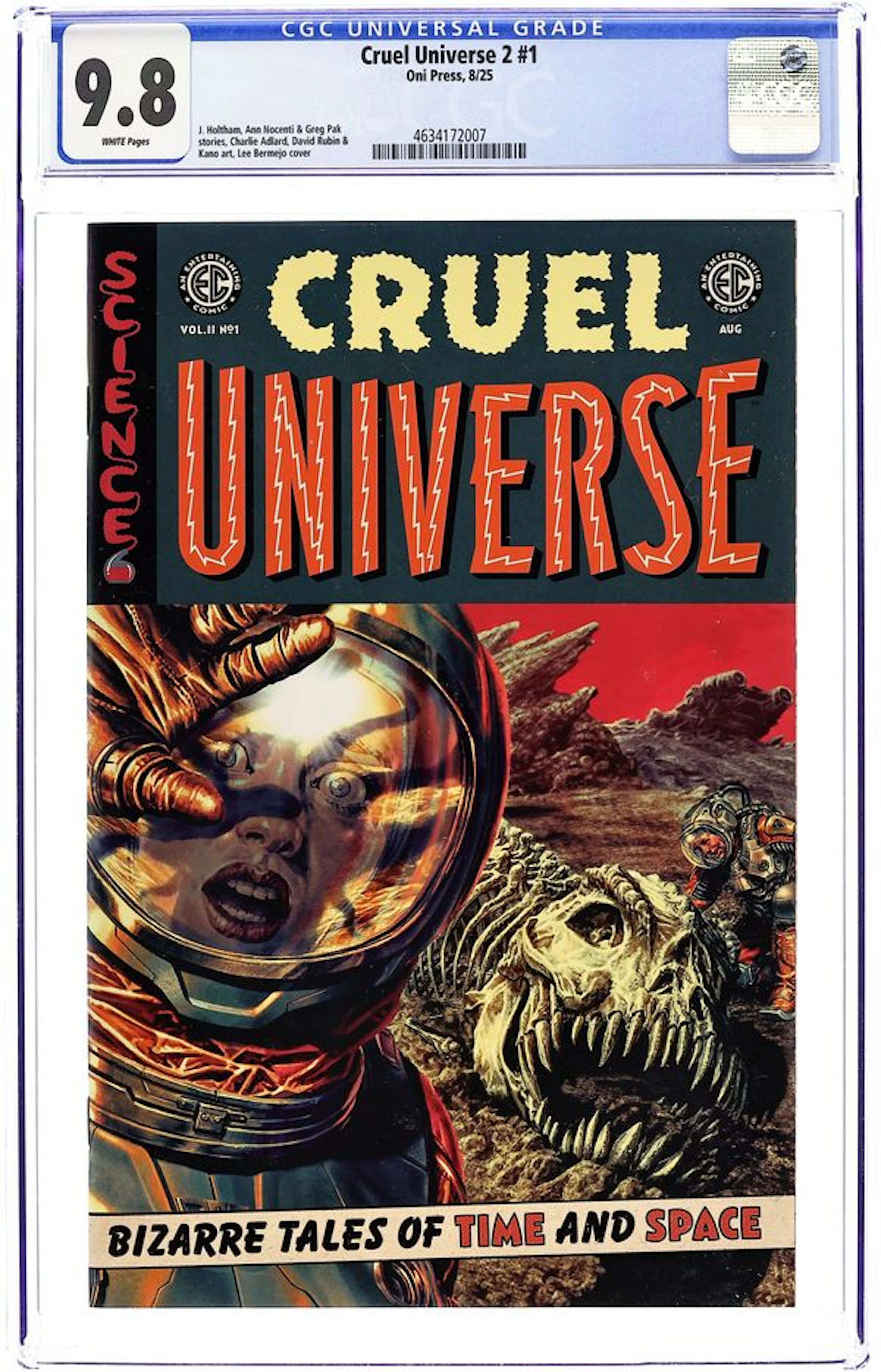 EC Cruel Universe (2025 Oni Press) Volume 2 1A CGC 9.8