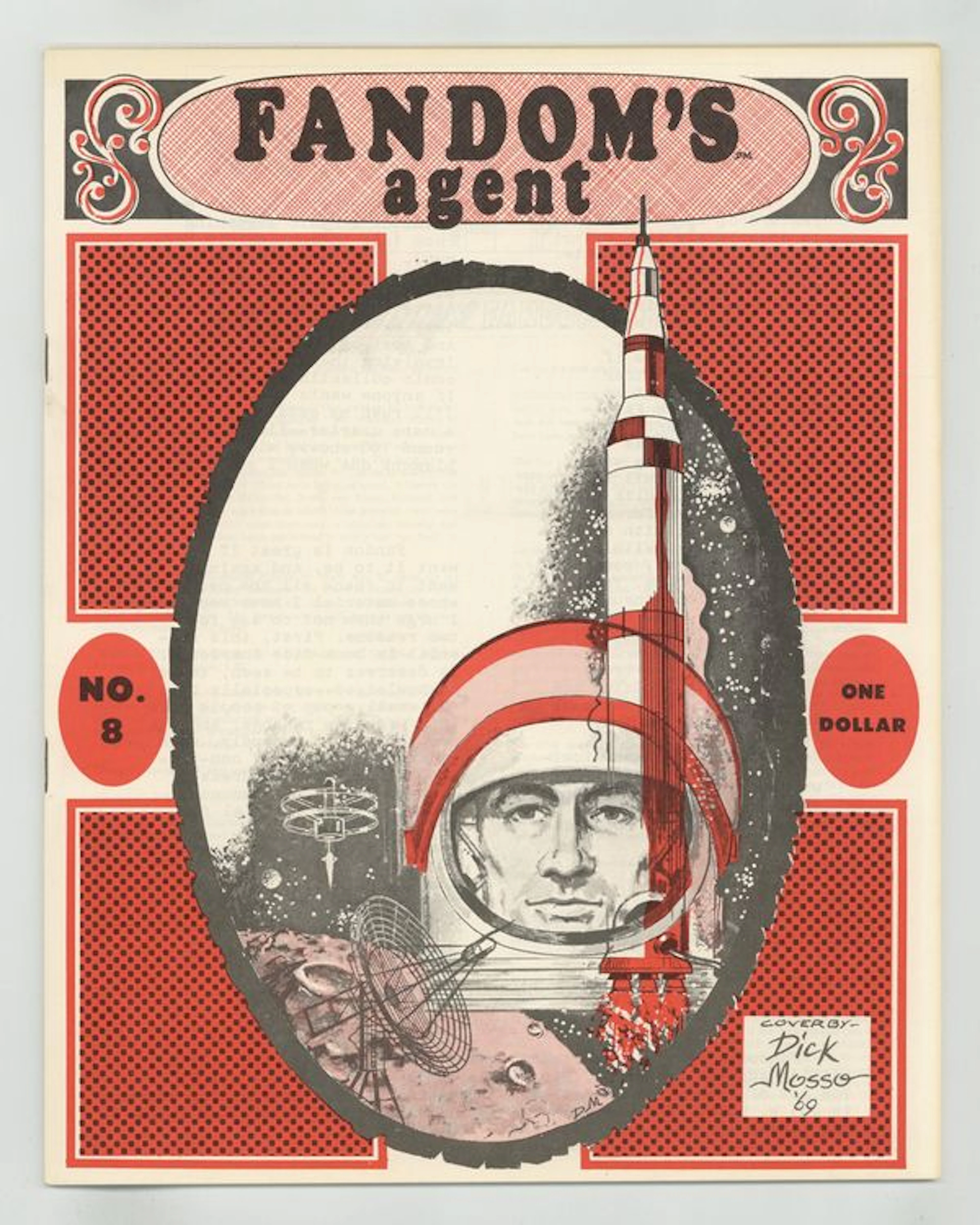 Fandom's Agent (1968) Fanzine 8 NM- 9.2
