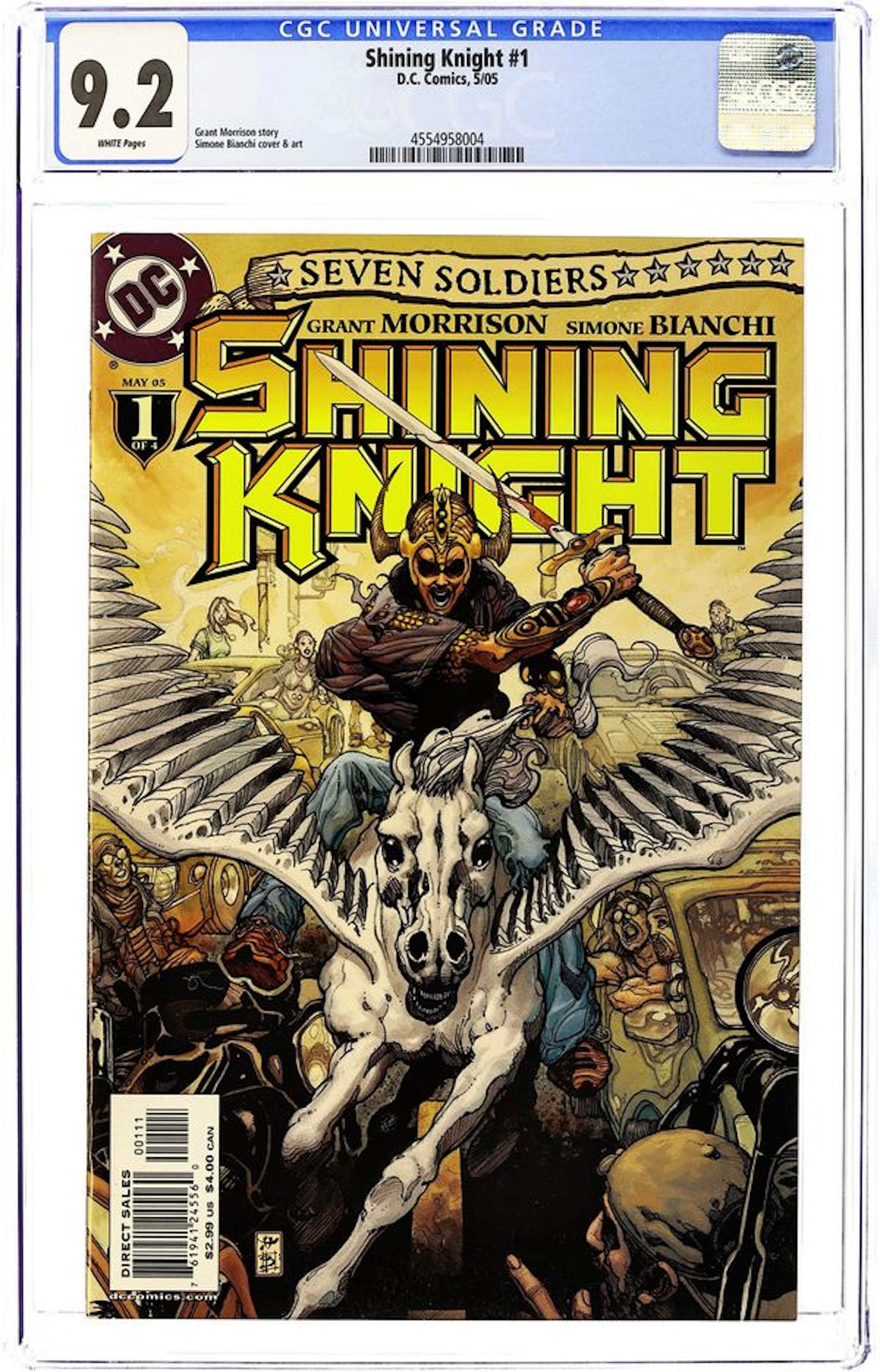 Seven Soldiers Shining Knight (2005) 1 CGC 9.2