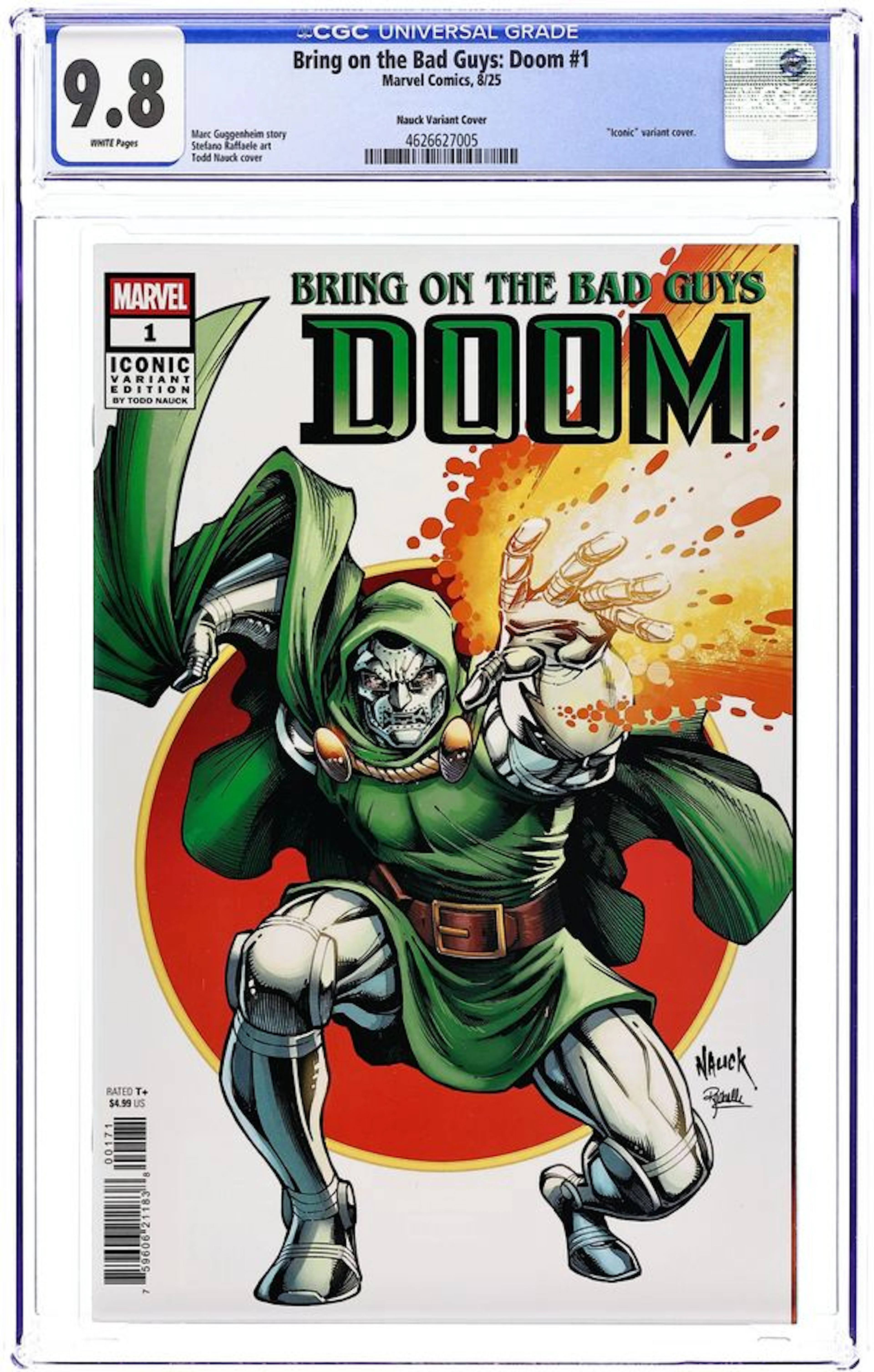 Bring on the Bad Guys Doom (2025 Marvel) 1G CGC 9.8