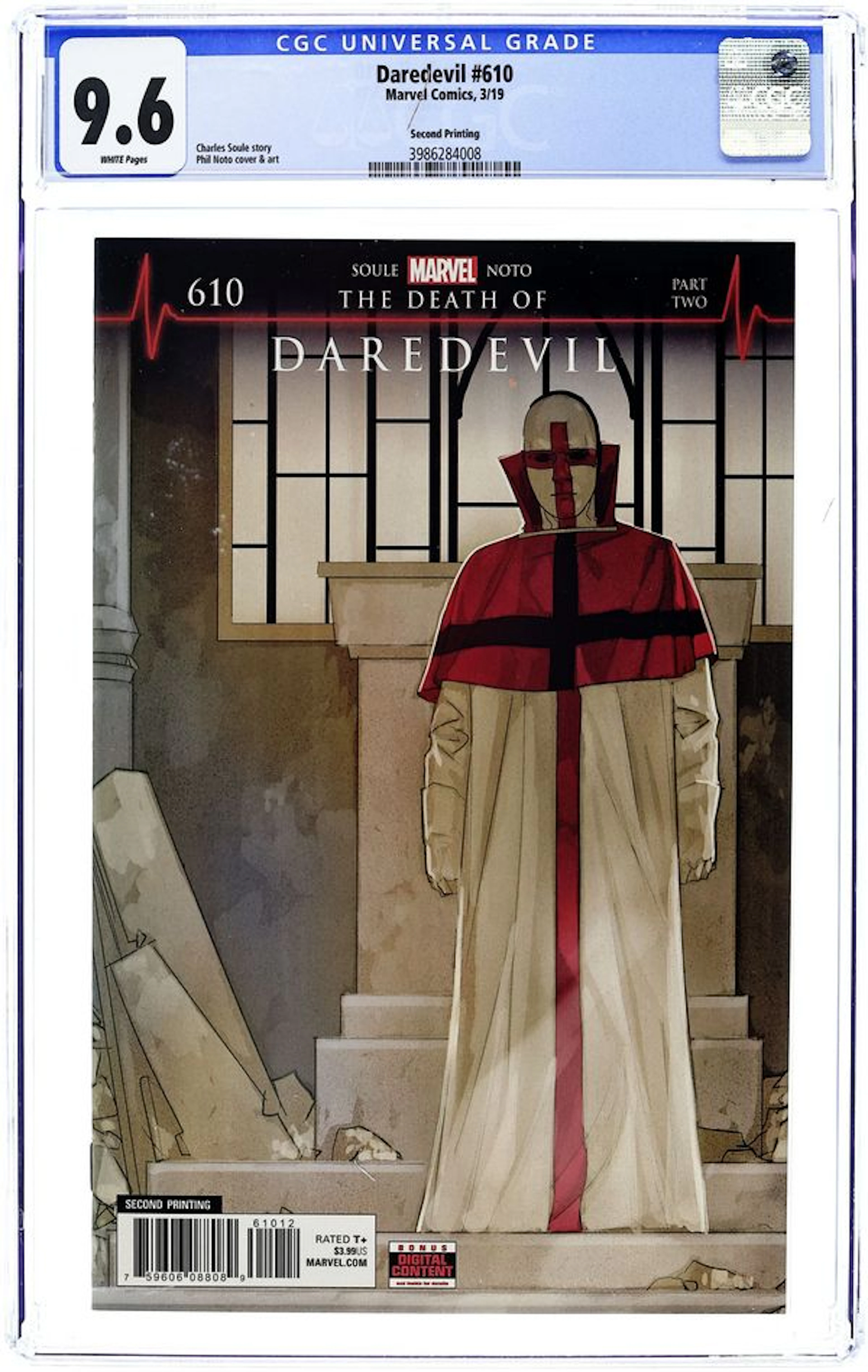 Daredevil (2017 6th Series) 610B CGC 9.6