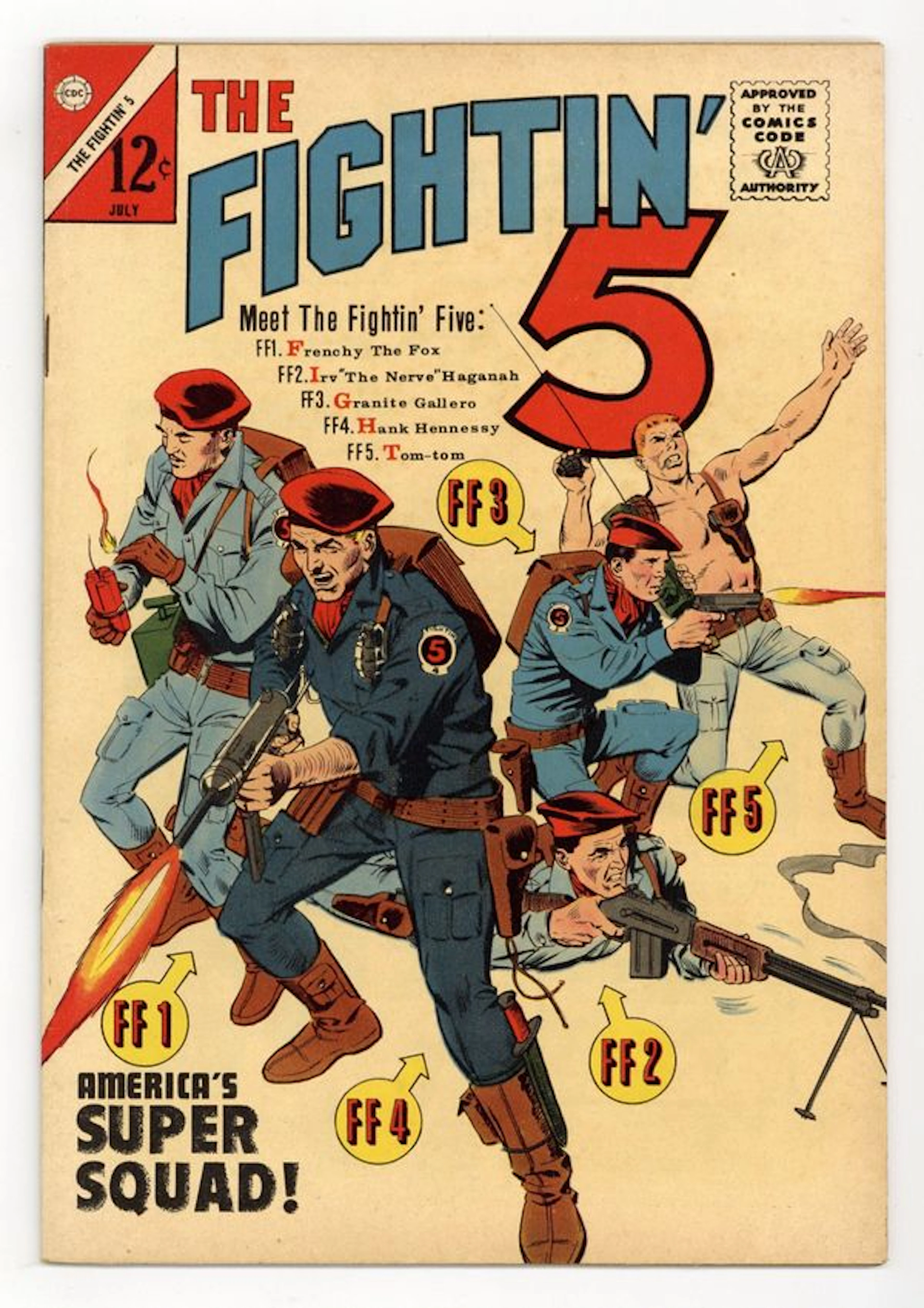Fightin' Five (1964) 28 VG 4.0
