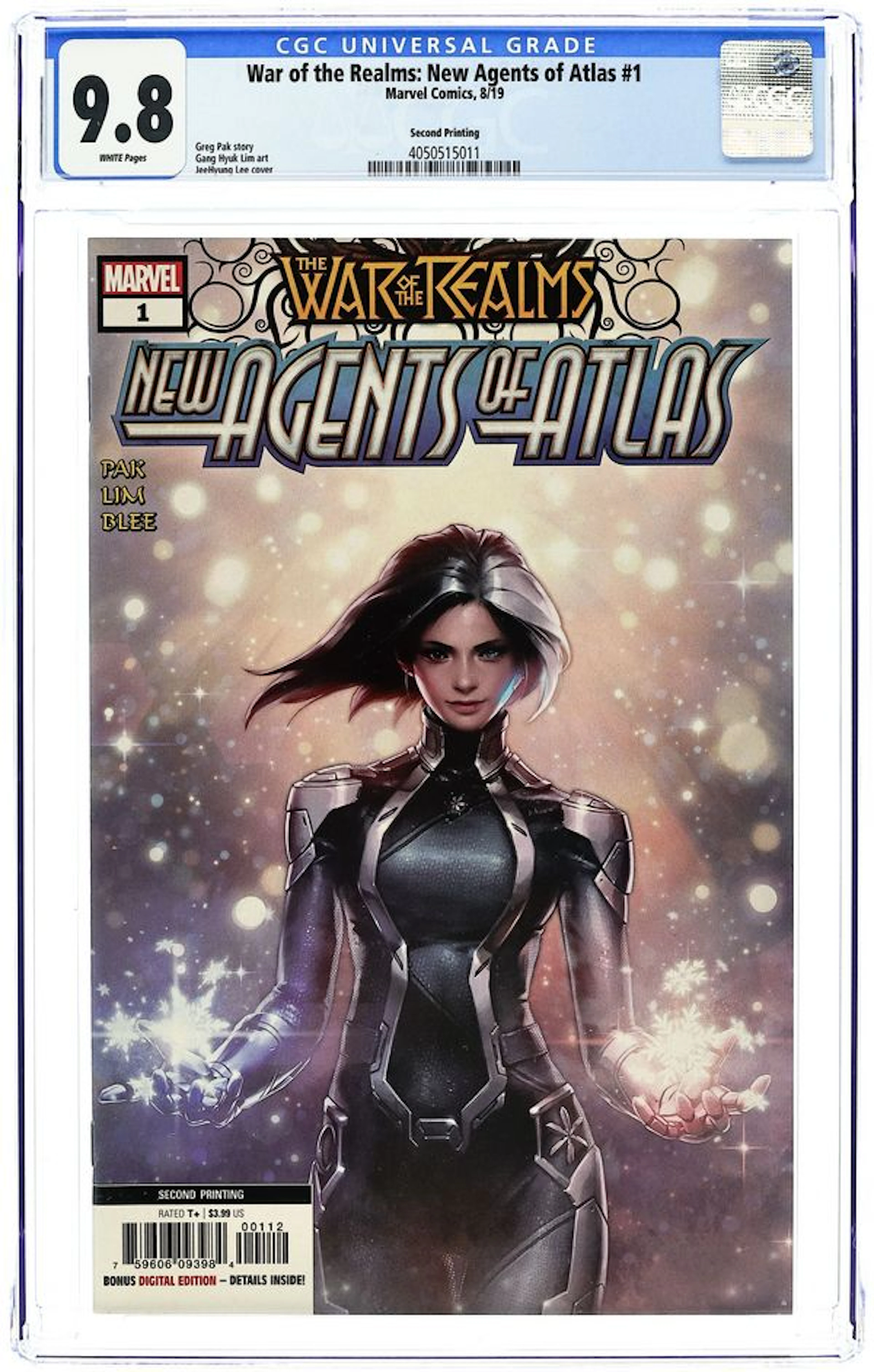 War of the Realms New Agents of Atlas (2019 Marvel) 1E CGC 9.8