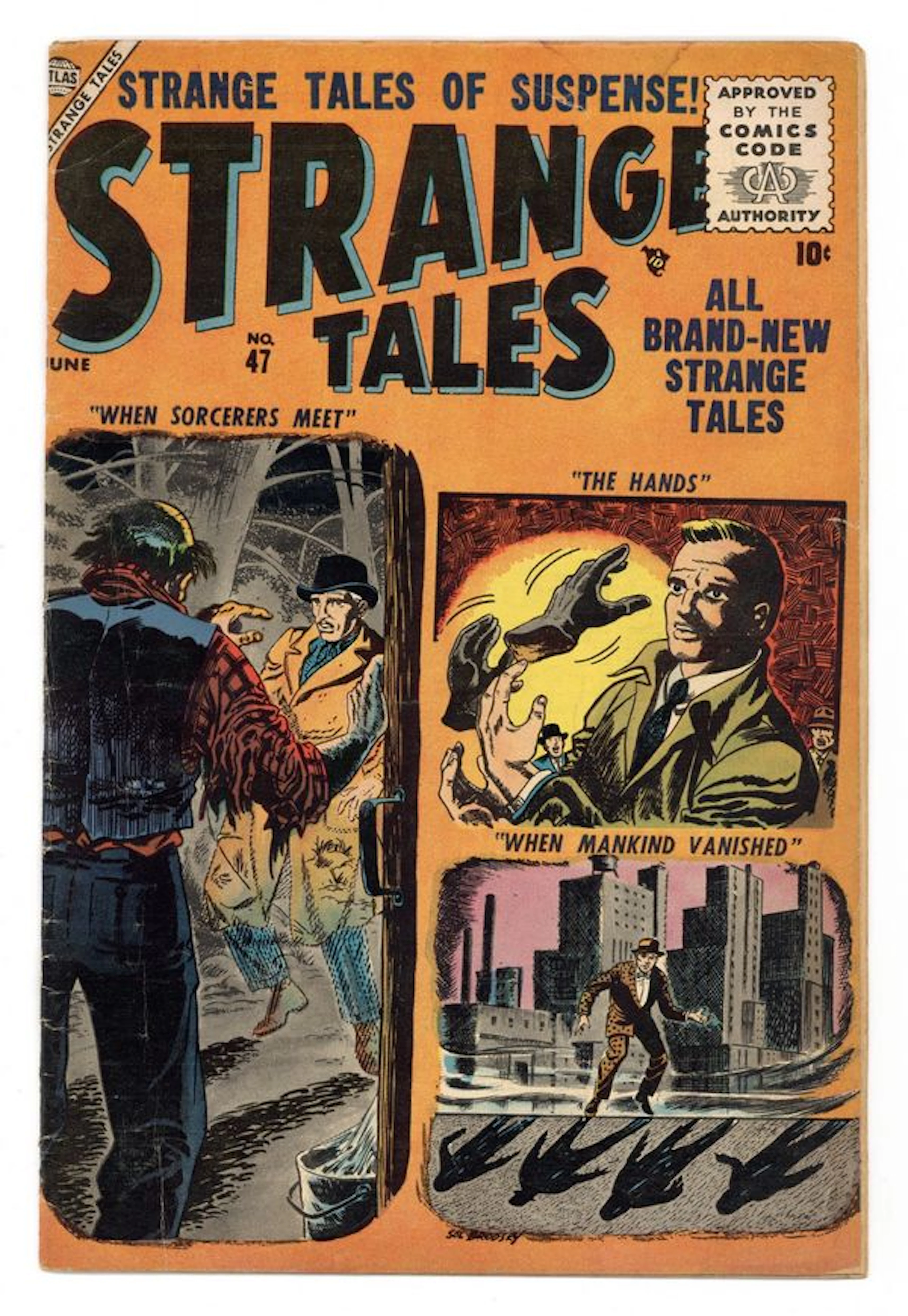 Strange Tales (1951 1st Series) 47 VG- 3.5