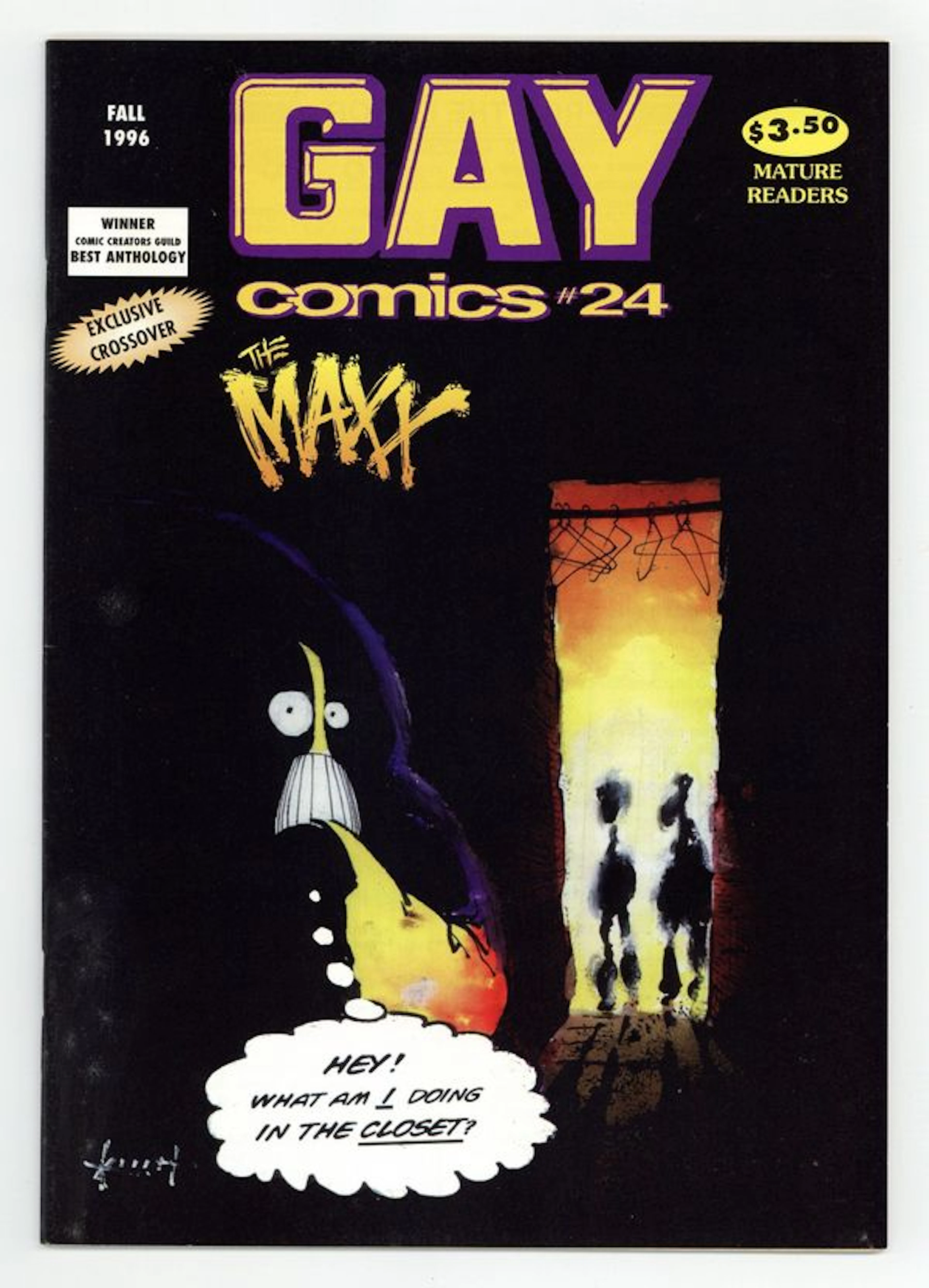 Gay Comix (1980 Kitchen Sink/Bob Ross) Gay Comics 24 FN- 5.5
