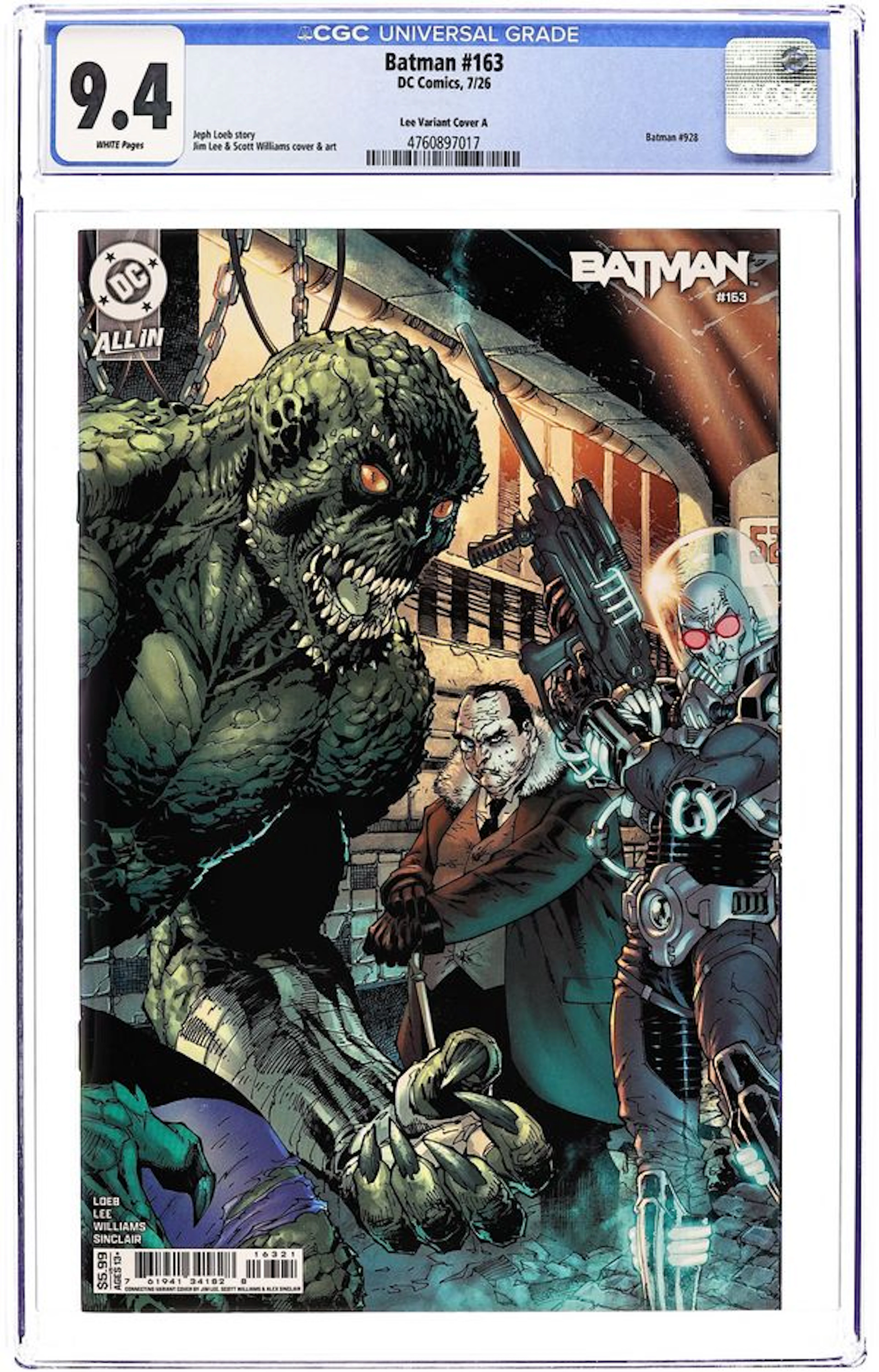 Batman (2016 3rd Series) 163C CGC 9.4