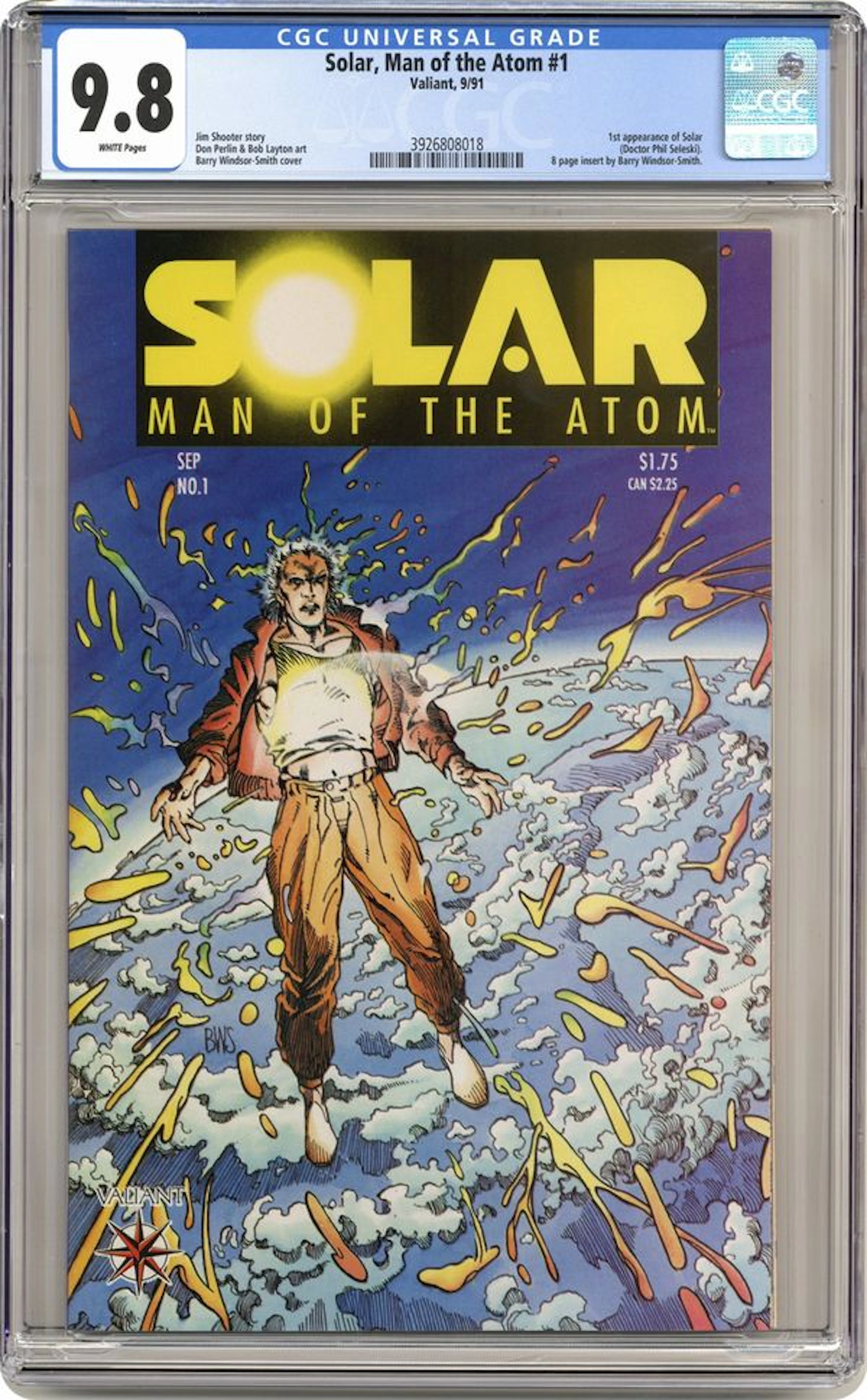 Solar Man of the Atom (1991) 1 CGC 9.8