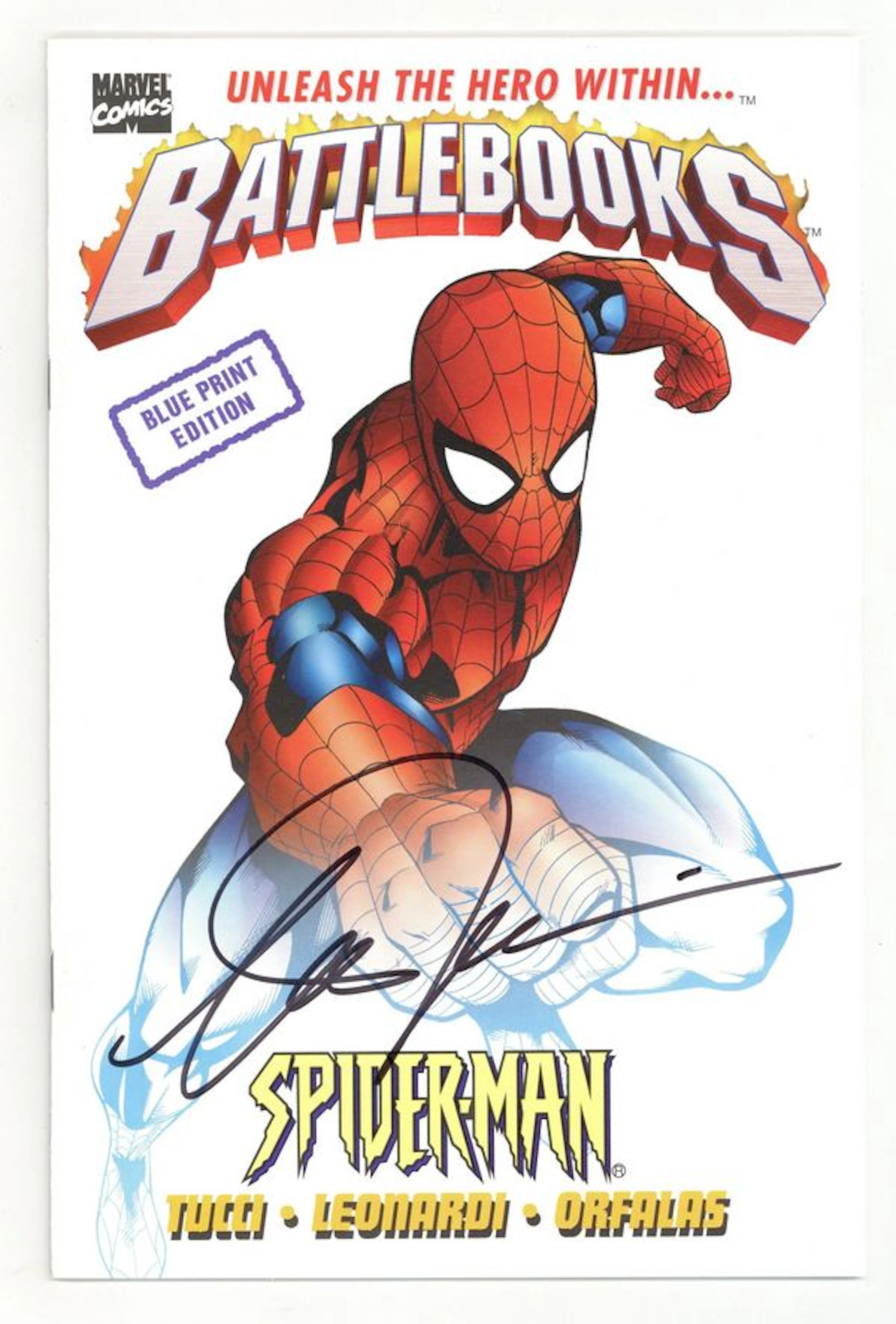 Battlebooks Spider-Man (1998) Blue Print Edition 1 VF/NM 9.0