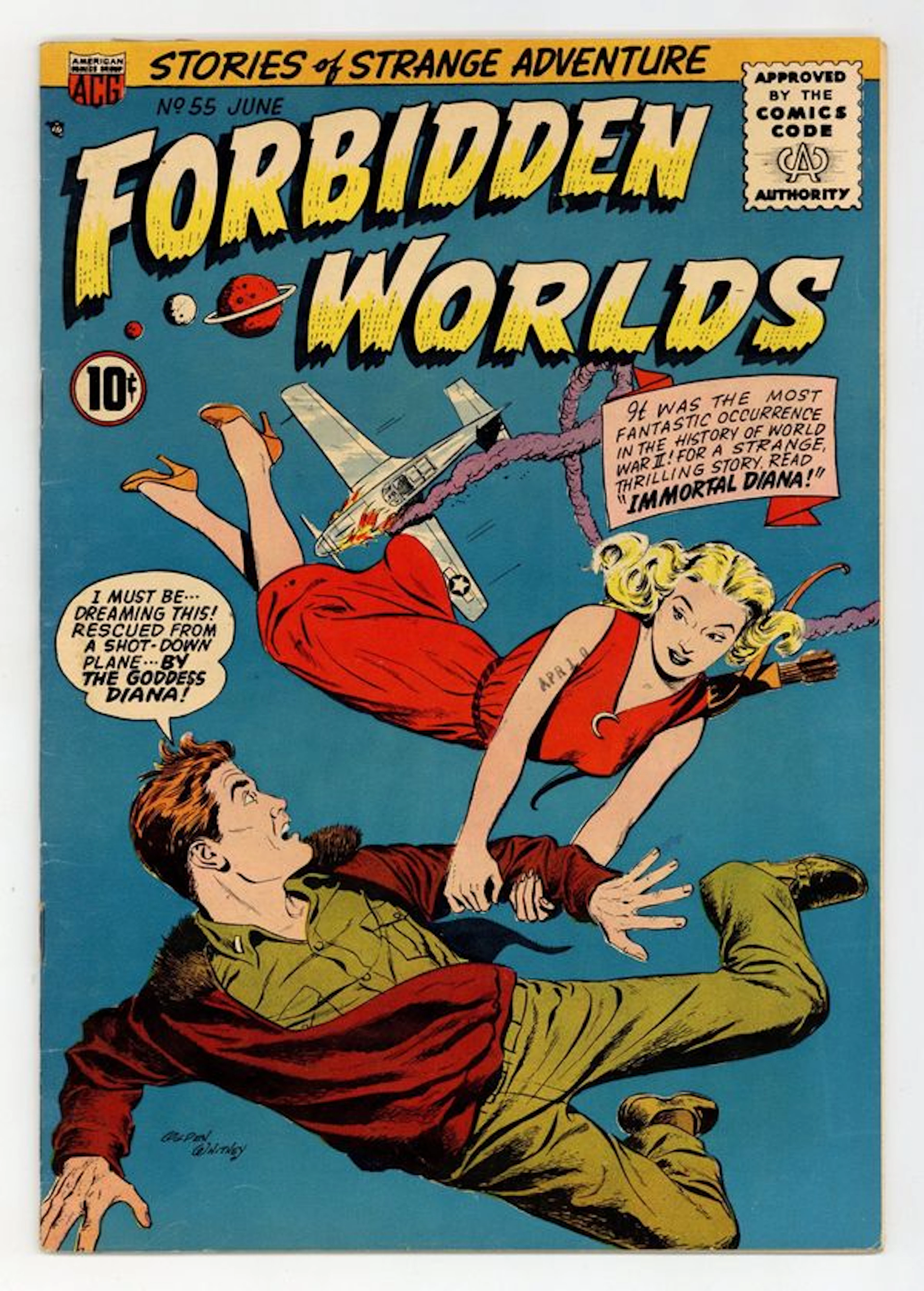 Forbidden Worlds (1951 ACG) 55 FN- 5.5