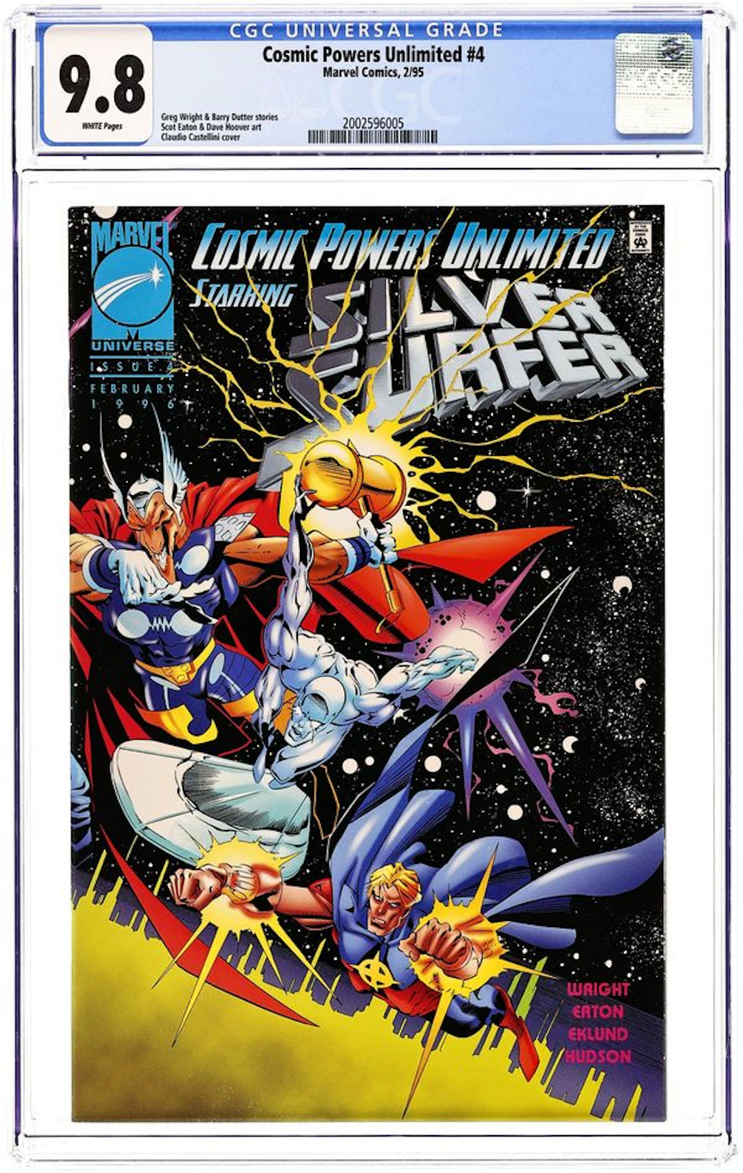 Cosmic Powers Unlimited (1995) 4 CGC 9.8