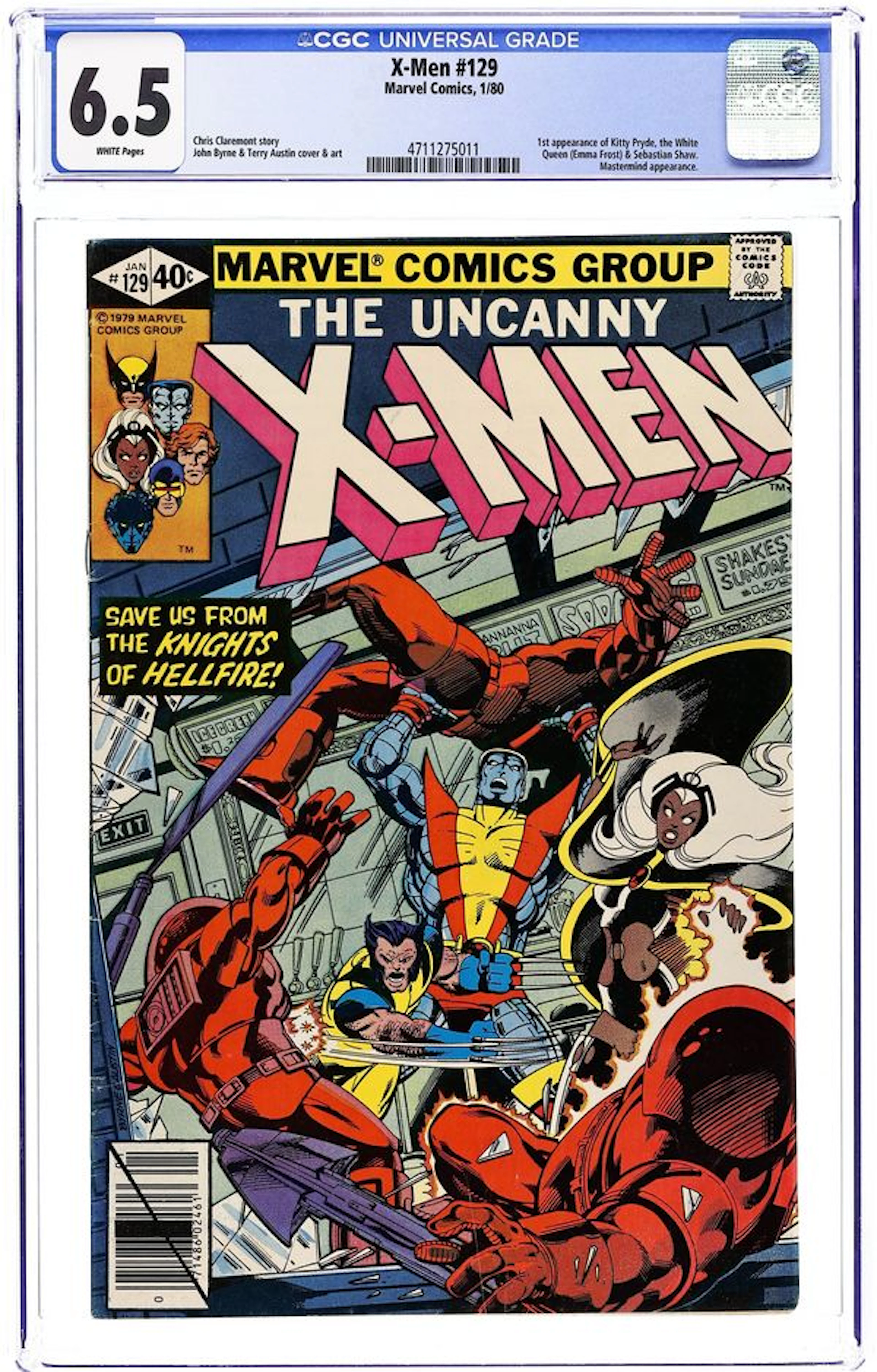 Uncanny X-Men (1963 1st Series) 129D CGC 6.5
