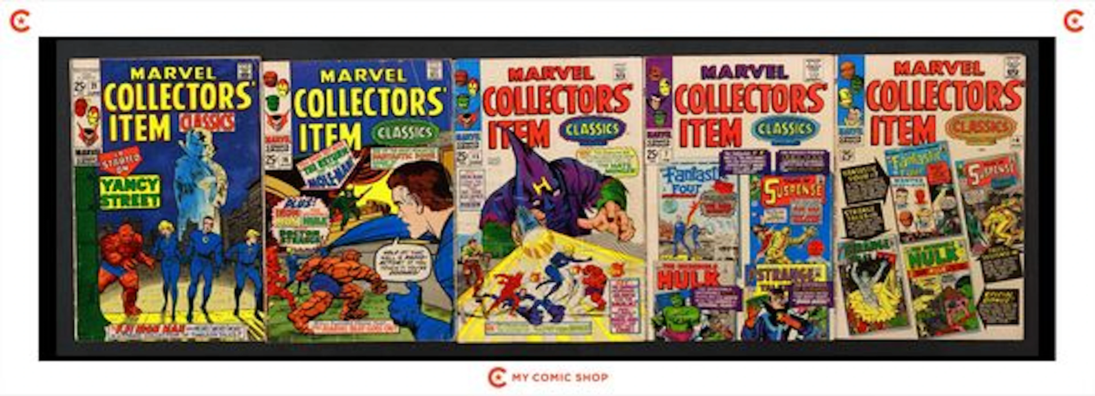 Marvel Collectors Item Classics Lot of 5