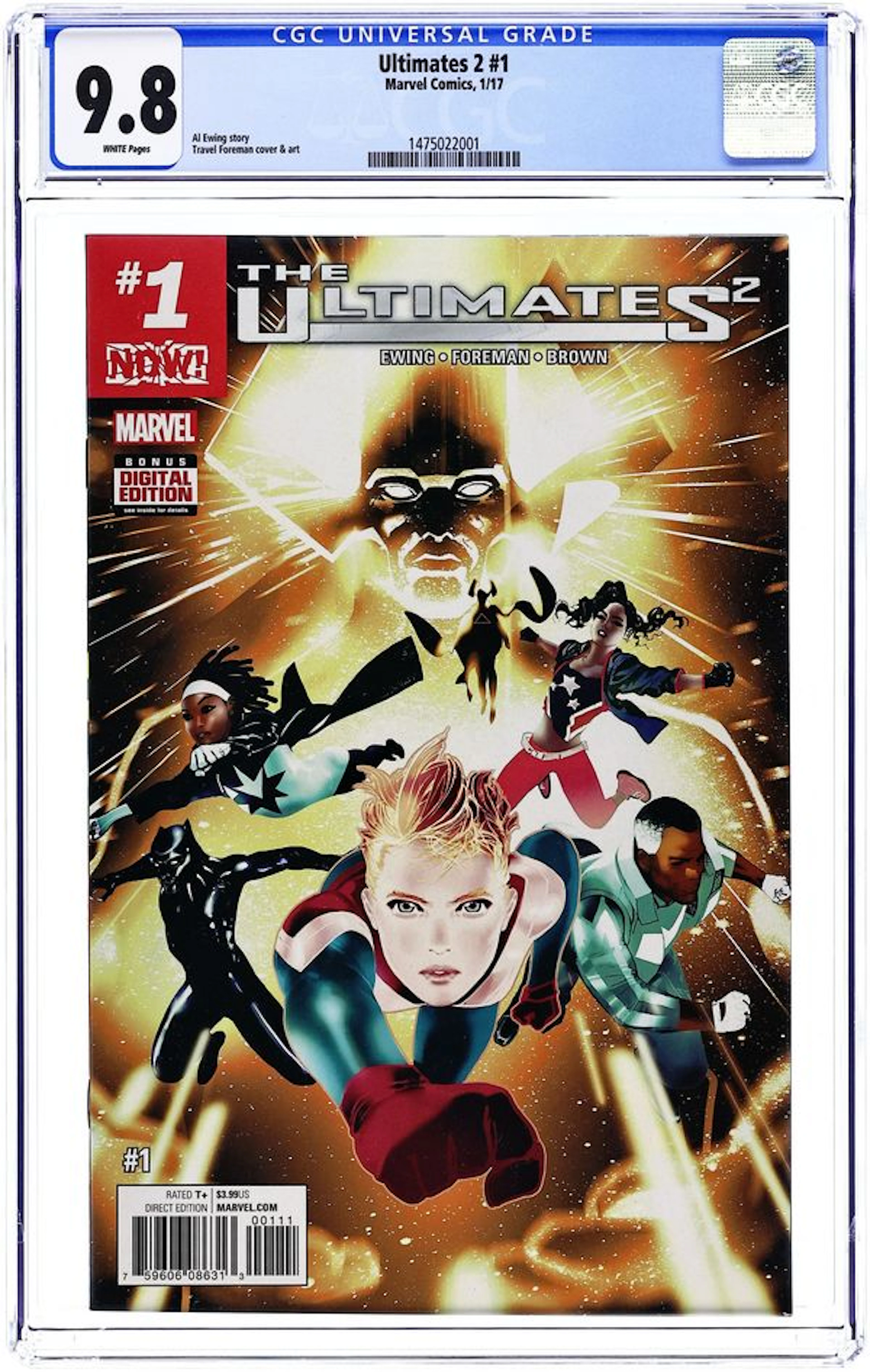 Ultimates 2 (2016 Marvel) 1A CGC 9.8