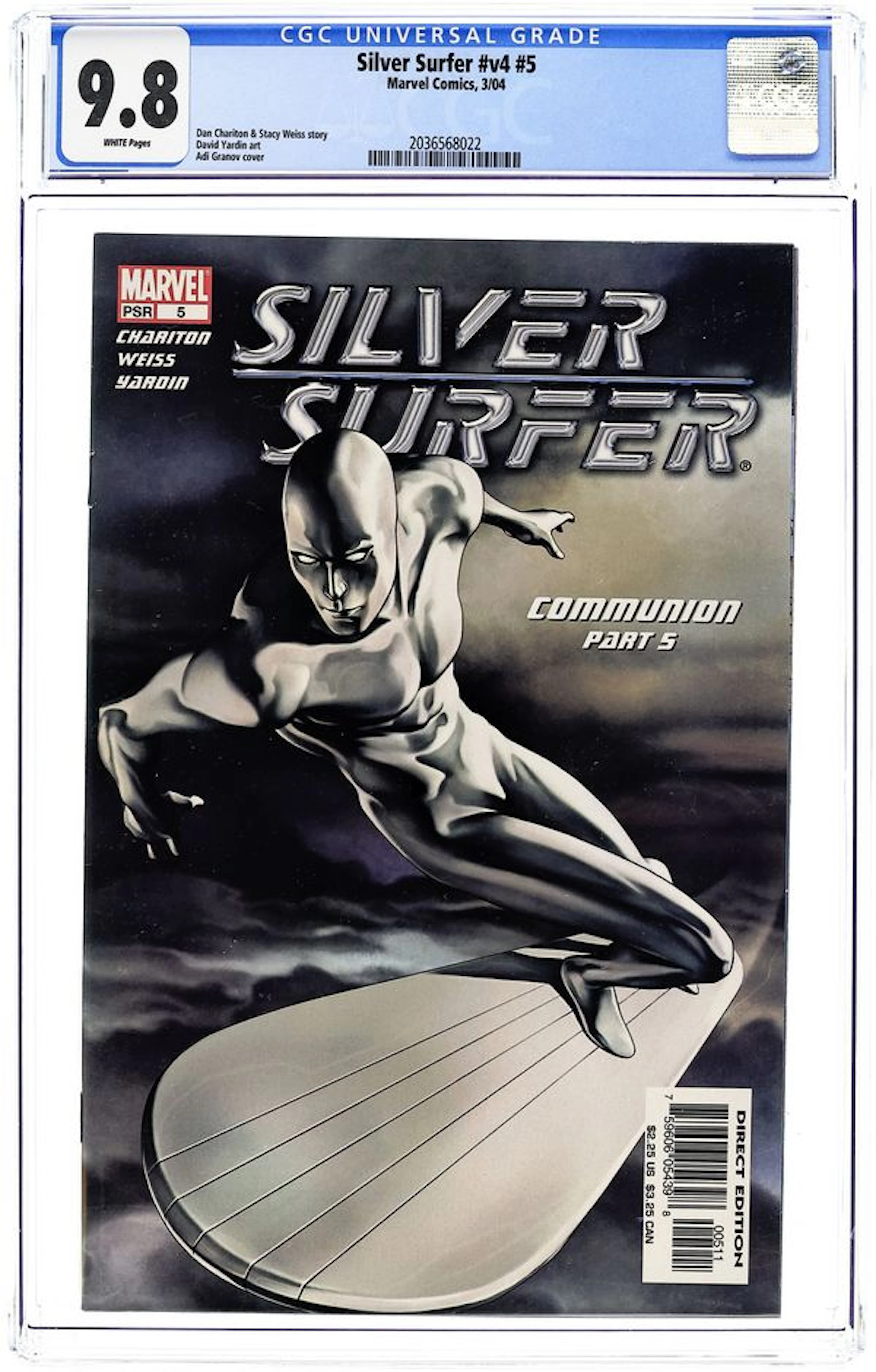 Silver Surfer (2003 3rd Series) 5 CGC 9.8