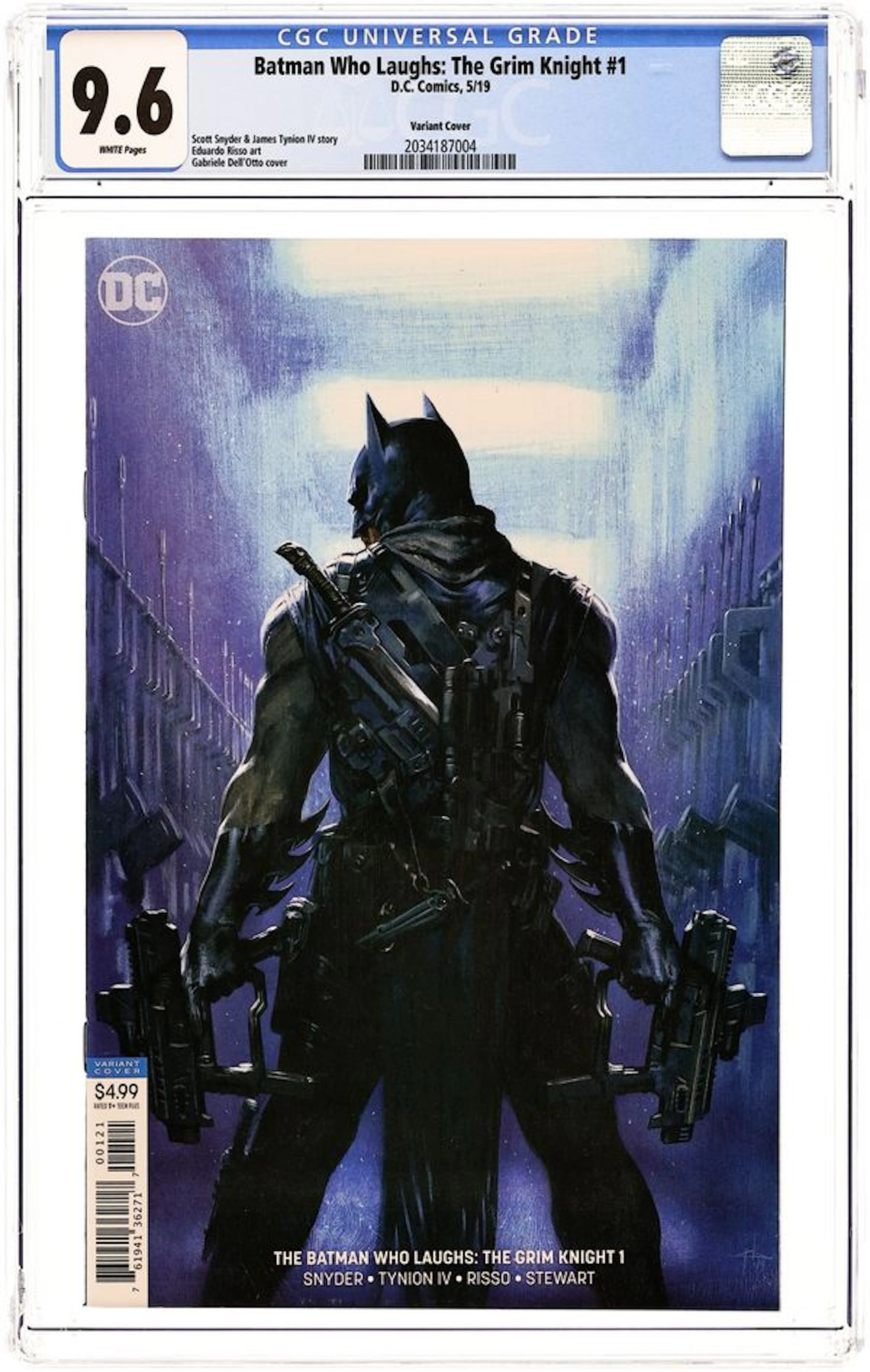 Batman Who Laughs The Grim Knight (2019 DC) 1B CGC 9.6