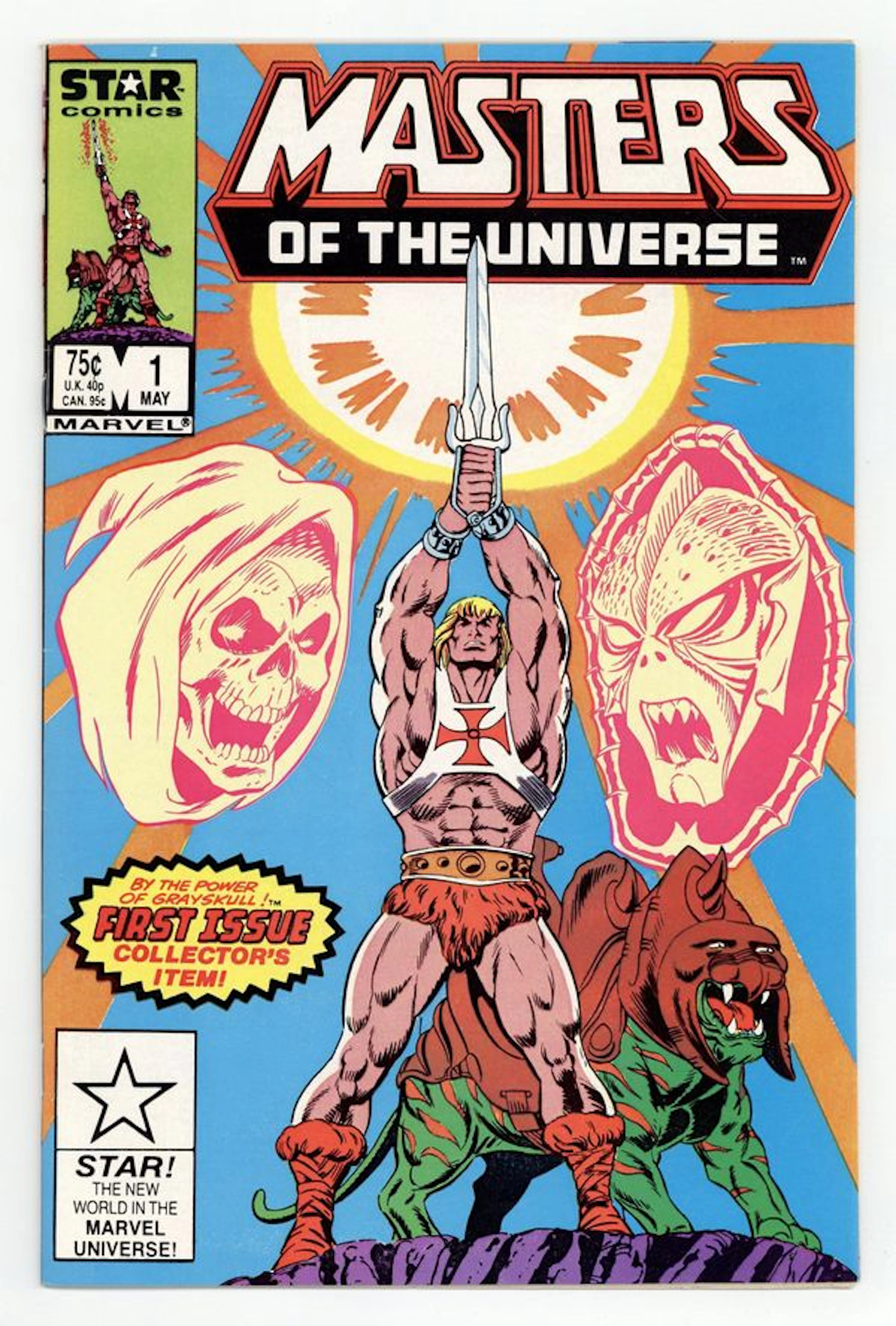 Masters of the Universe (1986 Marvel/Star Comics) 1D VF+ 8.5